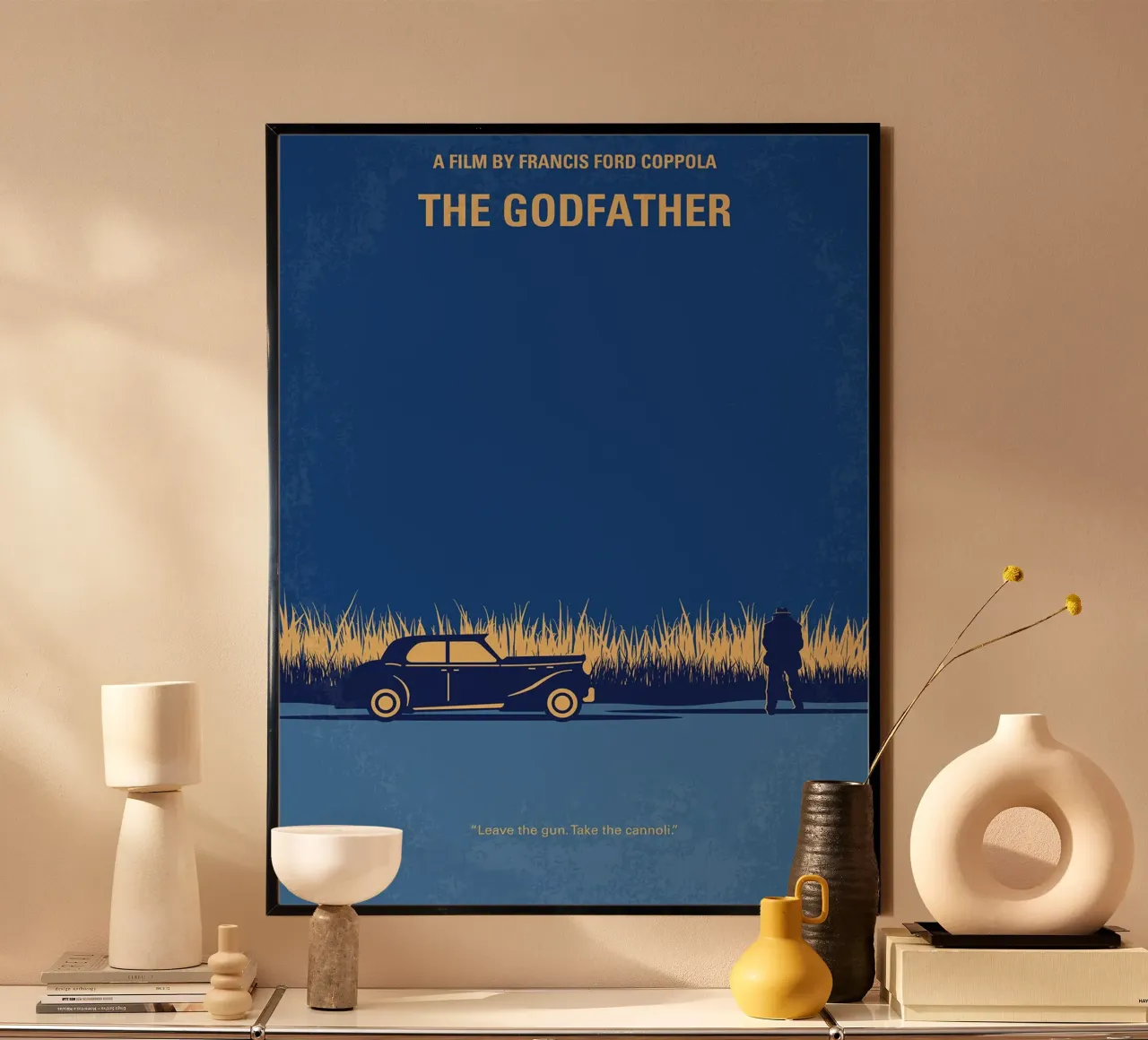 Il Padrino di Chungkong poster con telaio in plastica da jammie