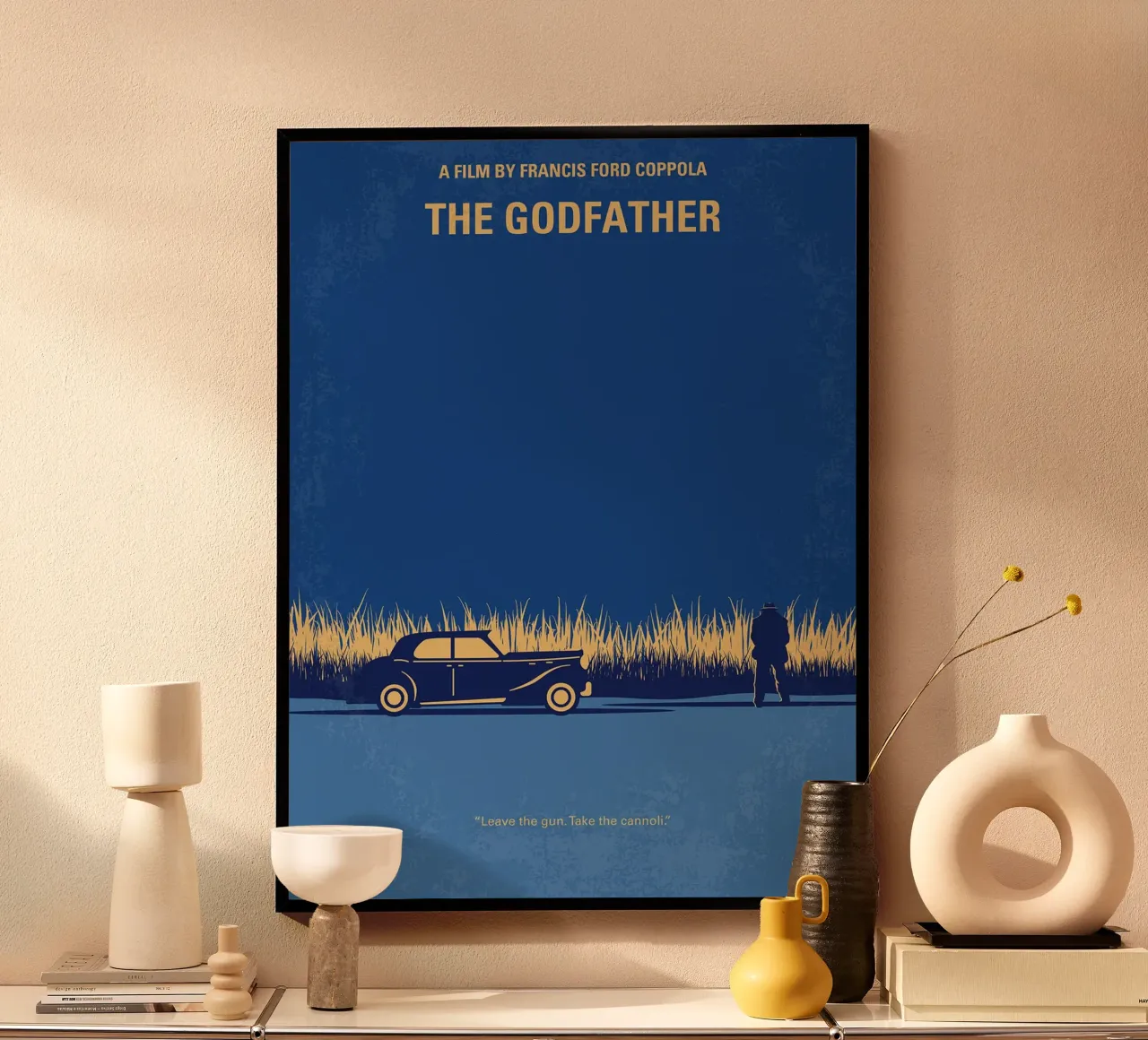 Il Padrino di Chungkong poster con telaio in plastica da jammie