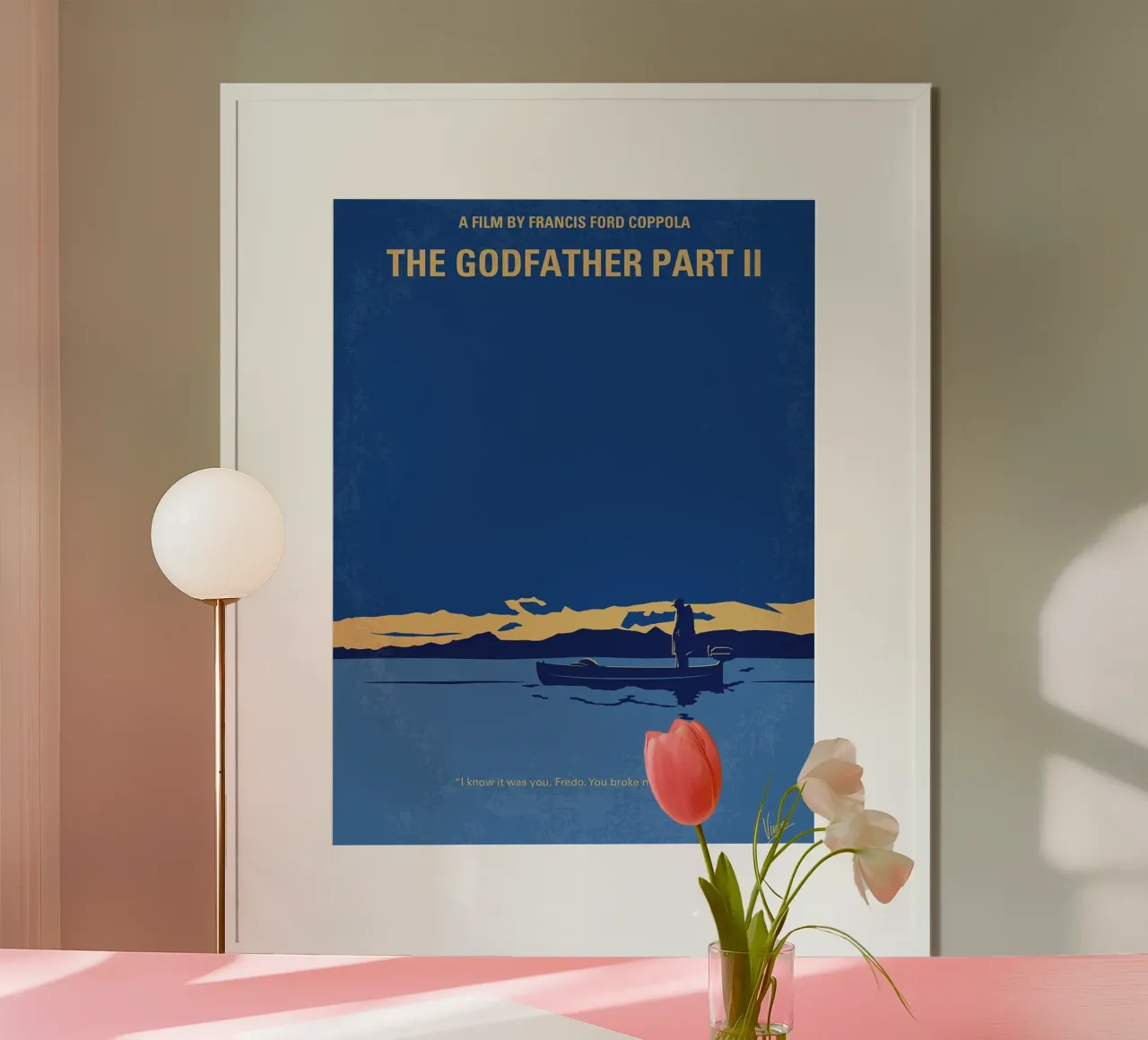 Il Padrino II di Chungkong poster con telaio in plastica da jammie
