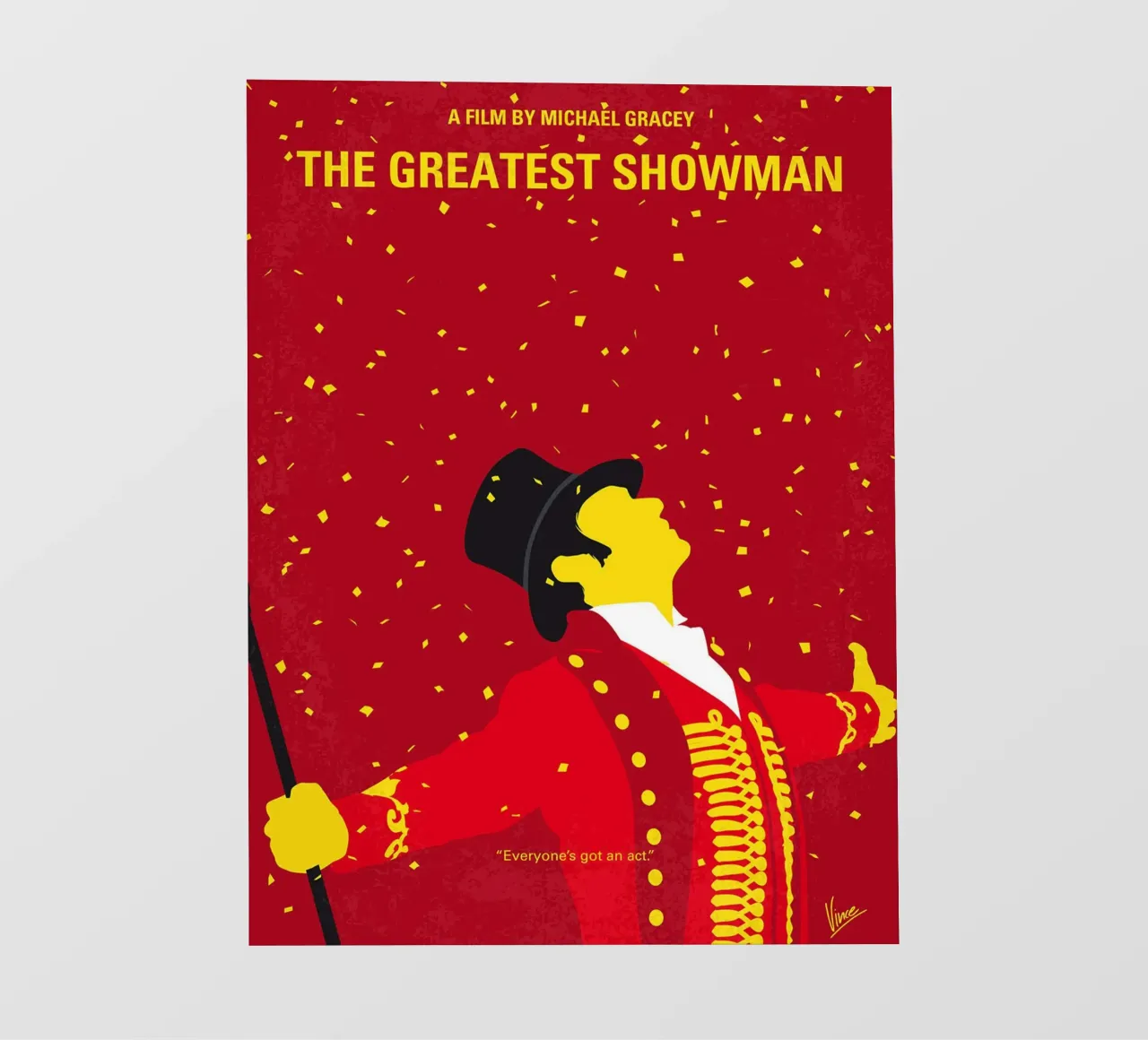 Il più grande spettacolo (The Greatest Showman) di Chungkong pellicola backlit da jammie