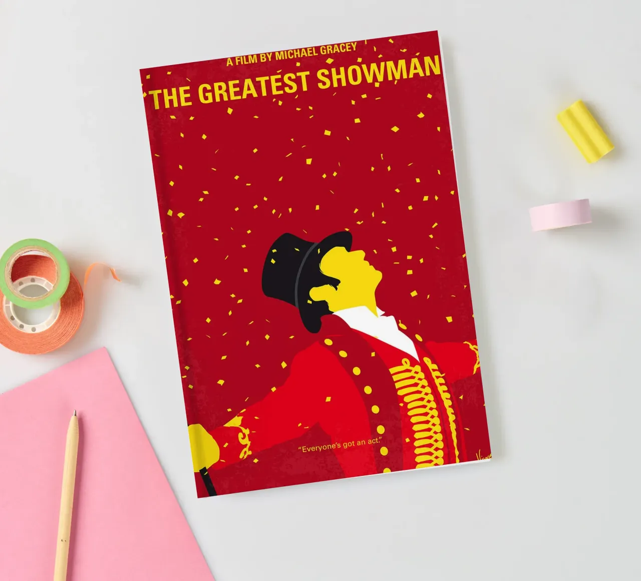 The Greatest Showman by Chungkong notebook by jammie