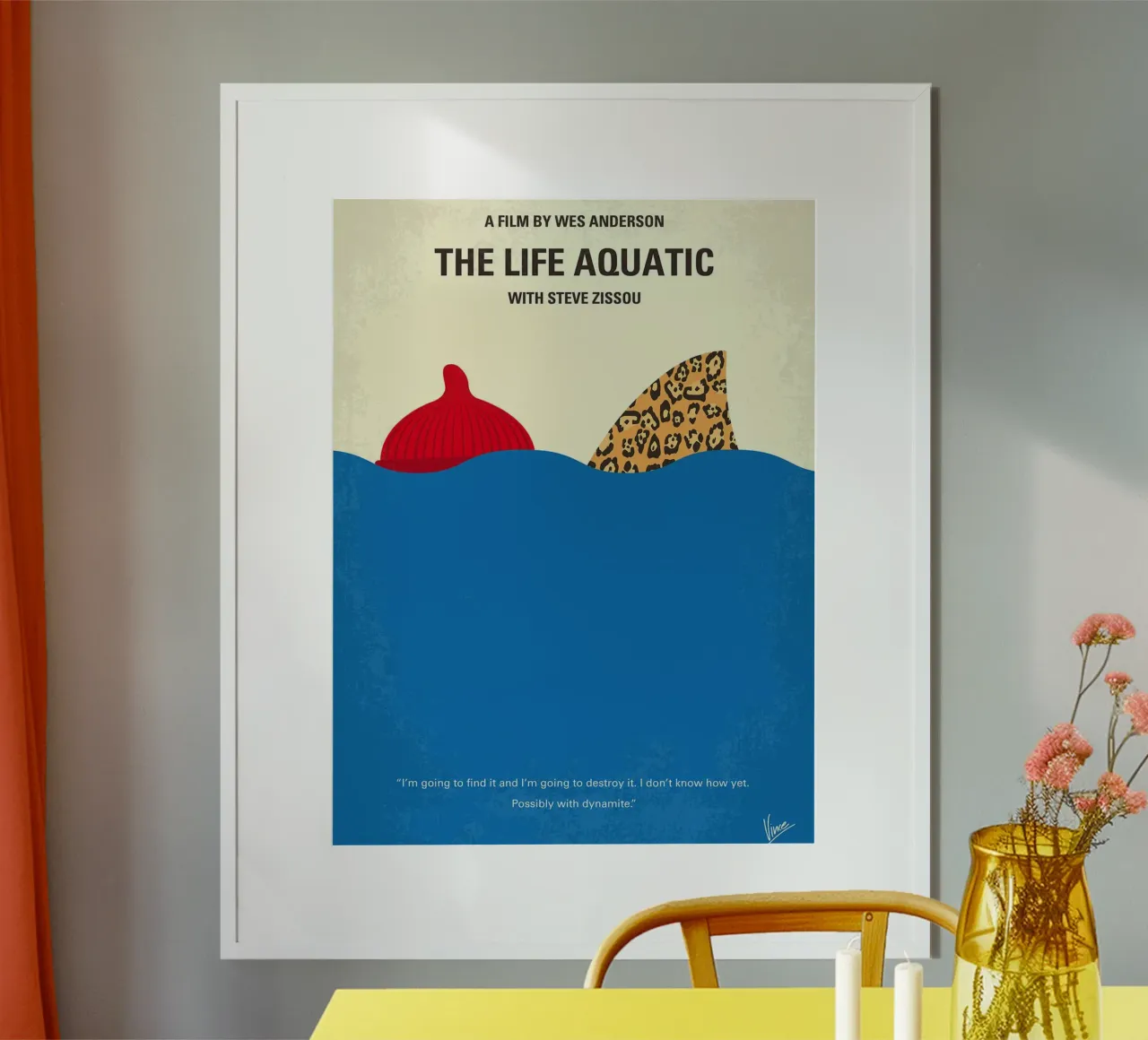 La vita acquatica con Steve Zissou di Chungkong poster da jammie