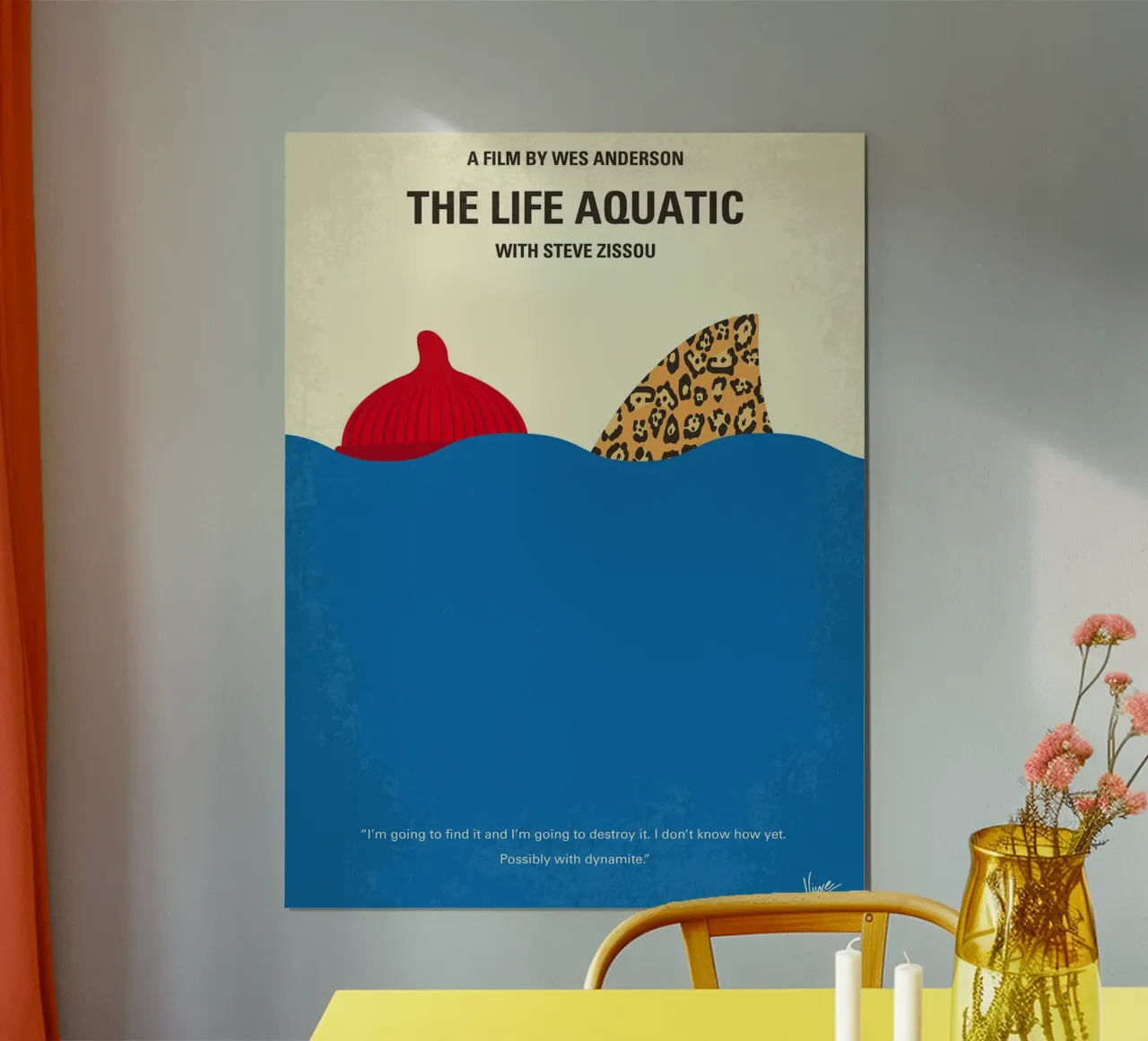 La vita acquatica con Steve Zissou di Chungkong poster da jammie