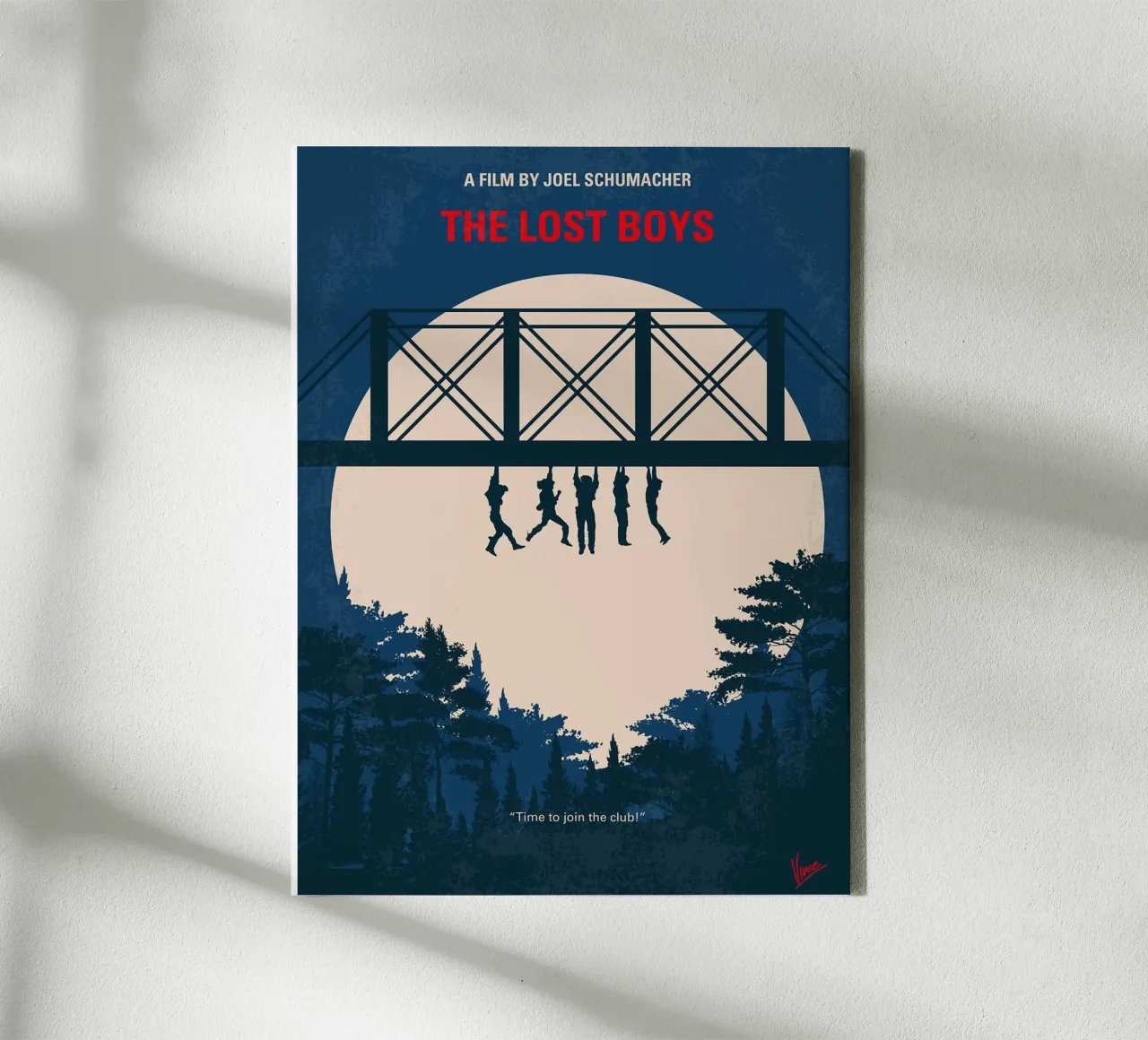 The Lost Boys by Chungkong canvas with Floater frame by jammie