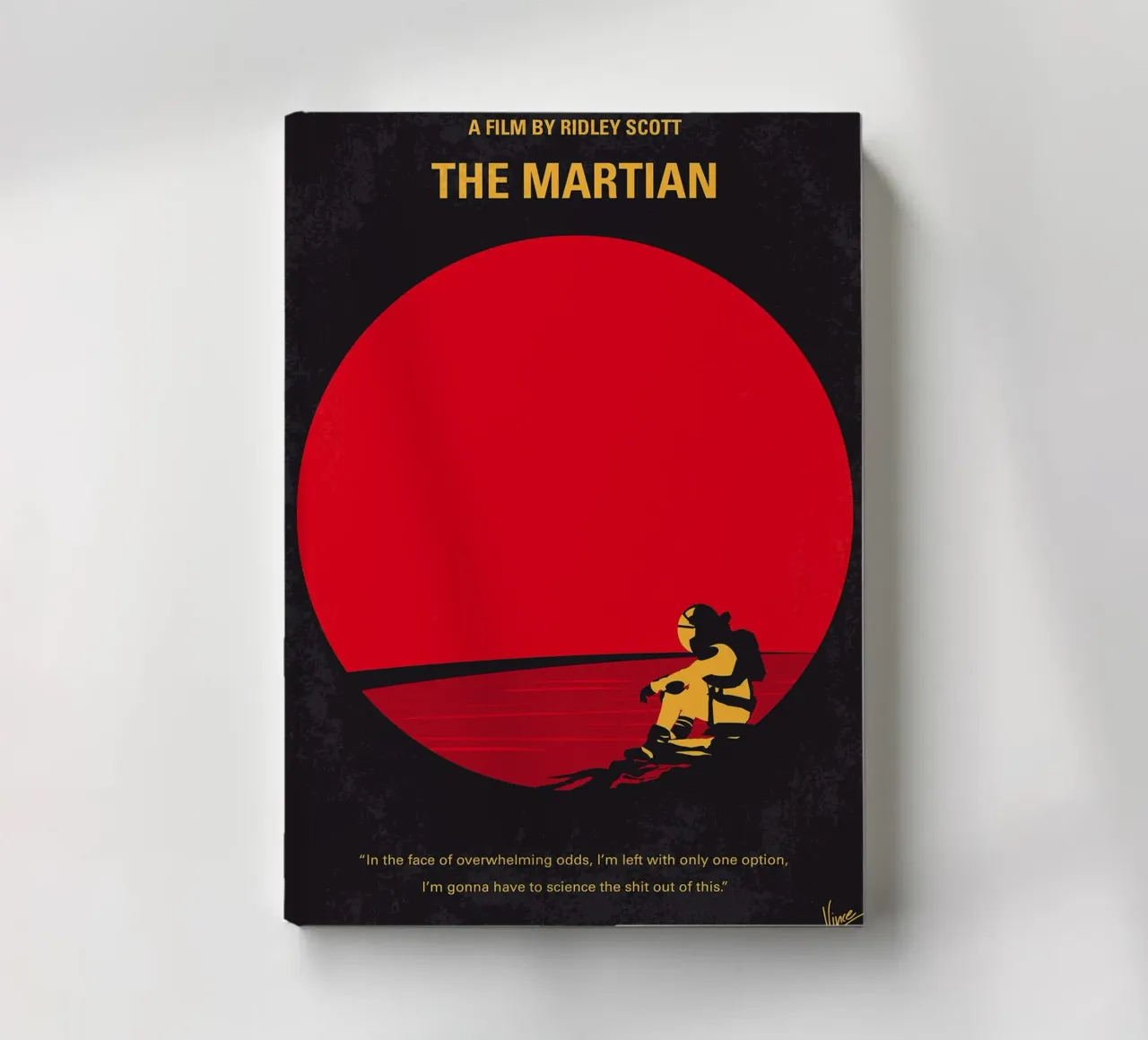 The Martian by Chungkong notebook by jammie