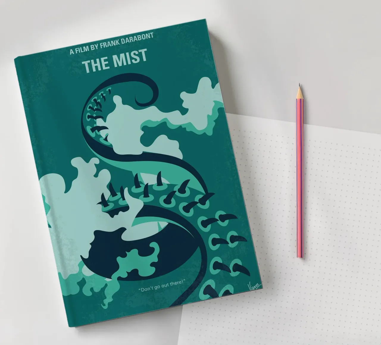 The Mist by Chungkong notebook by jammie