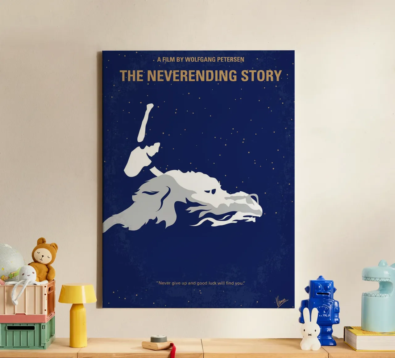 Het eindeloze verhaal van Chungkong canvas met Baklijst van jammie