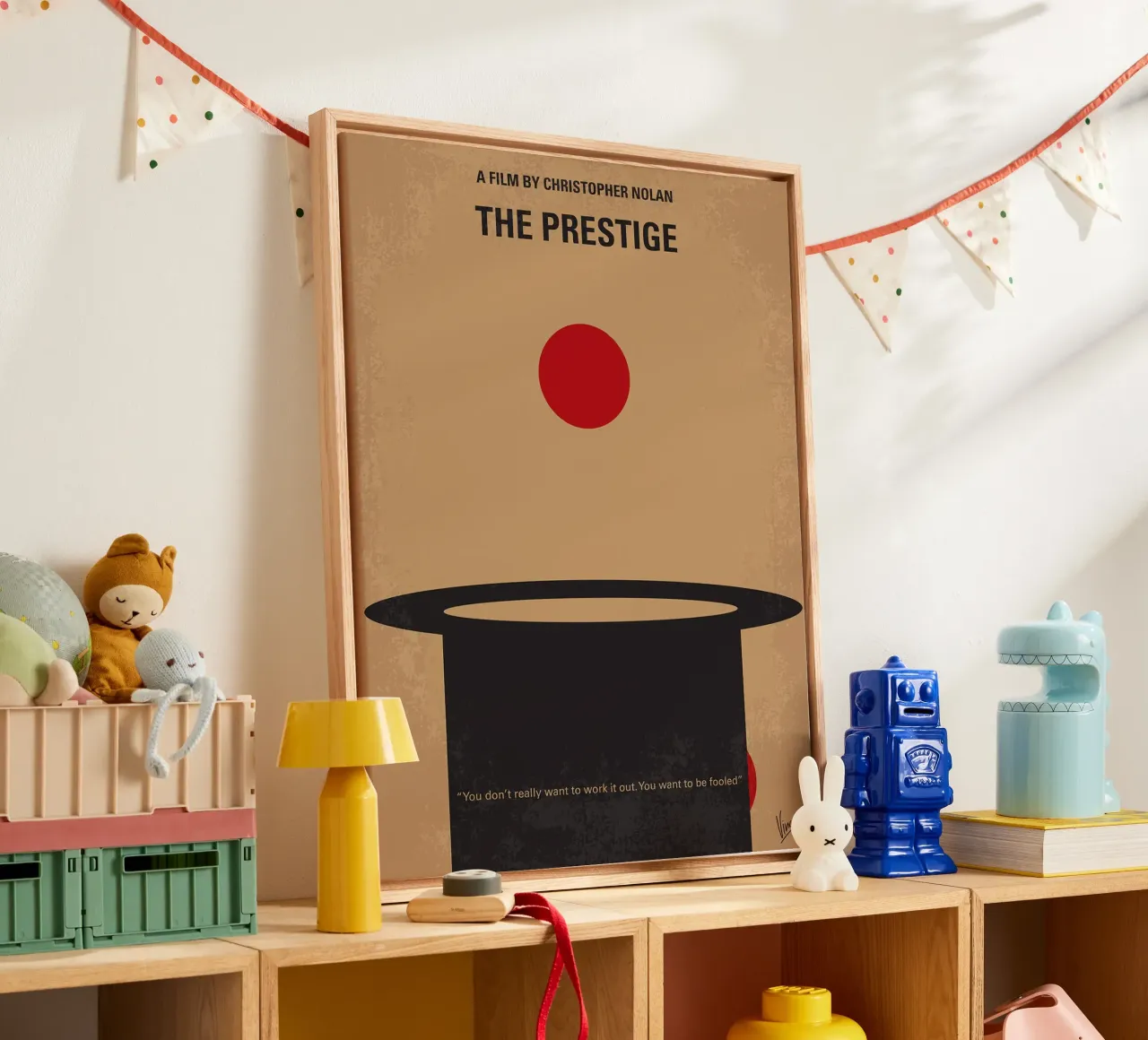 De Prestige van Chungkong canvas met Baklijst van jammie