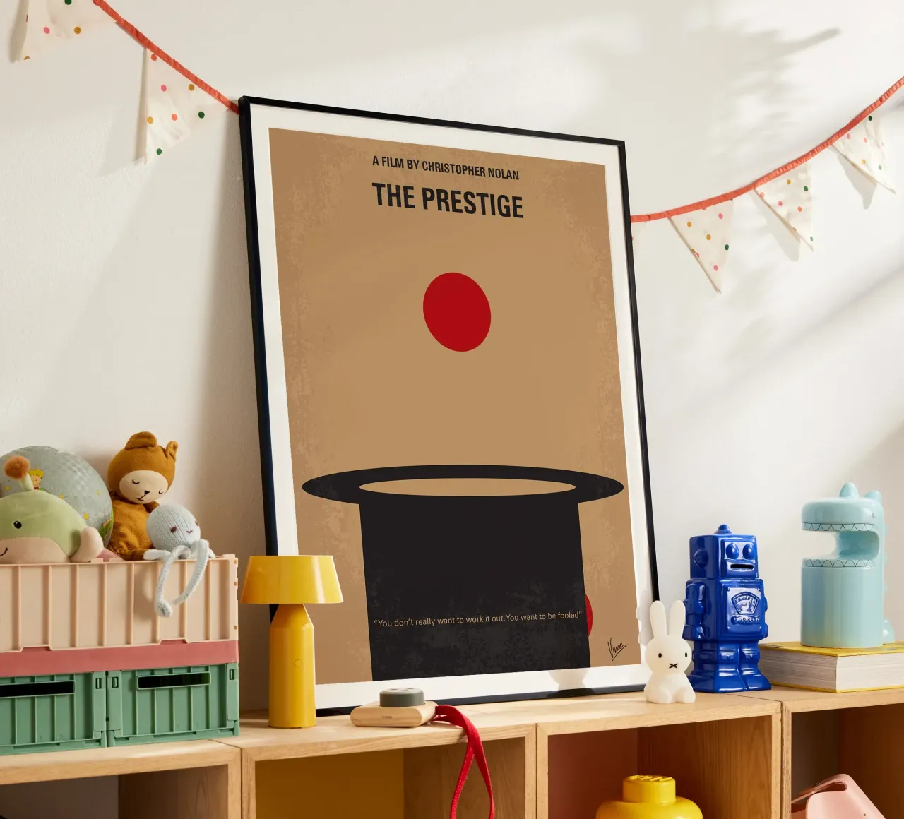 Il Prestigio di Chungkong poster con telaio in alluminio da jammie