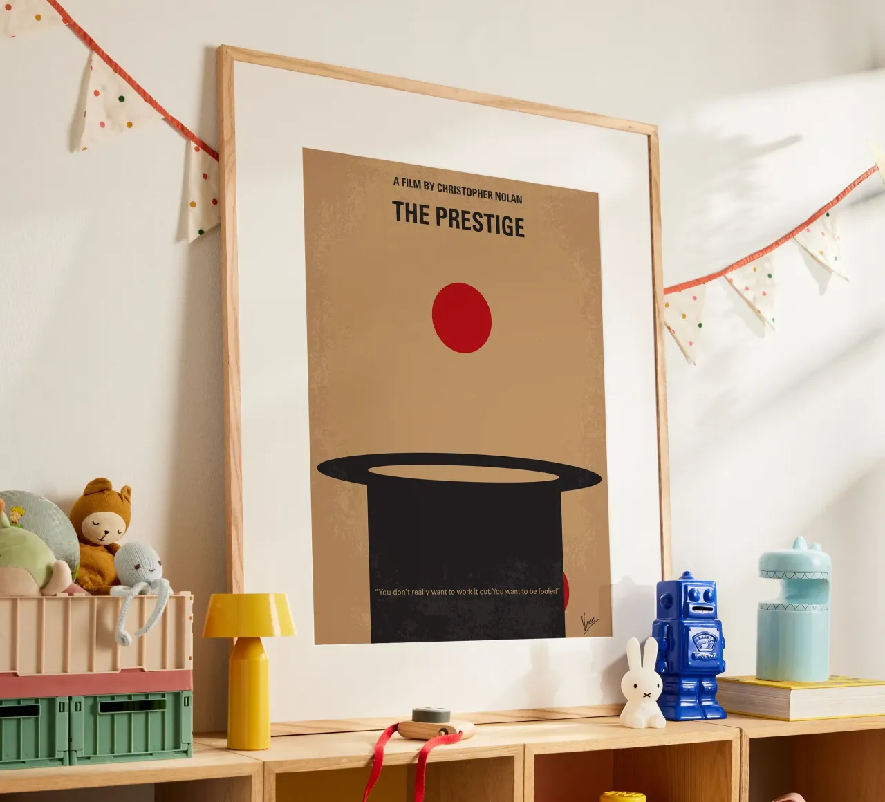 Il Prestigio di Chungkong poster con telaio in alluminio da jammie