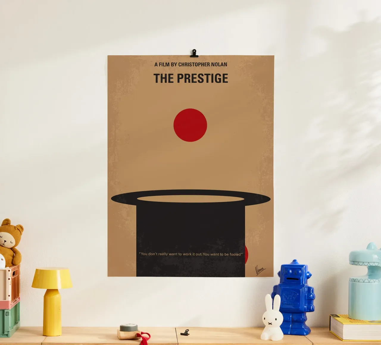 Il Prestigio di Chungkong poster con telaio in alluminio da jammie