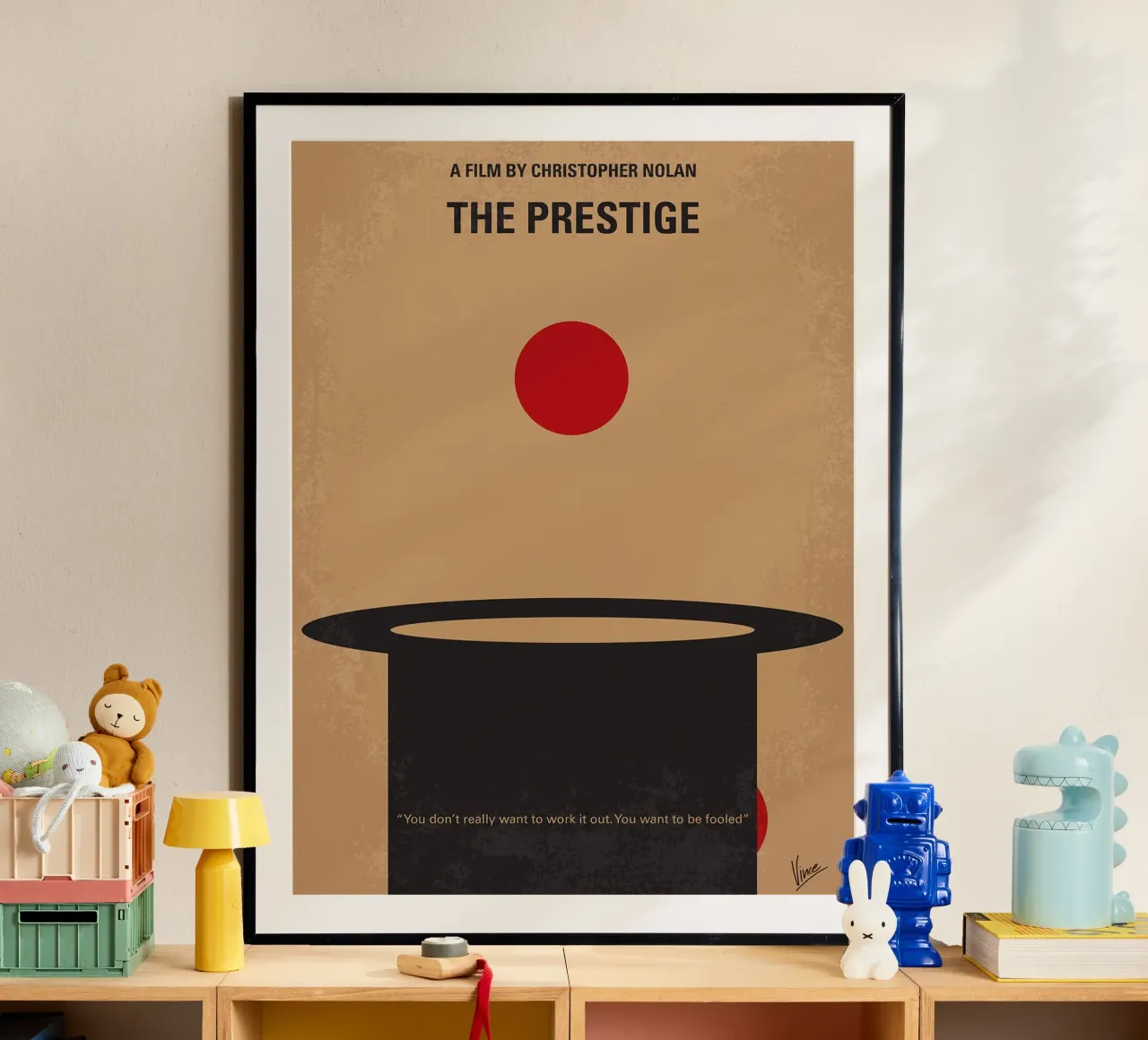 Il Prestigio di Chungkong poster con telaio in alluminio da jammie
