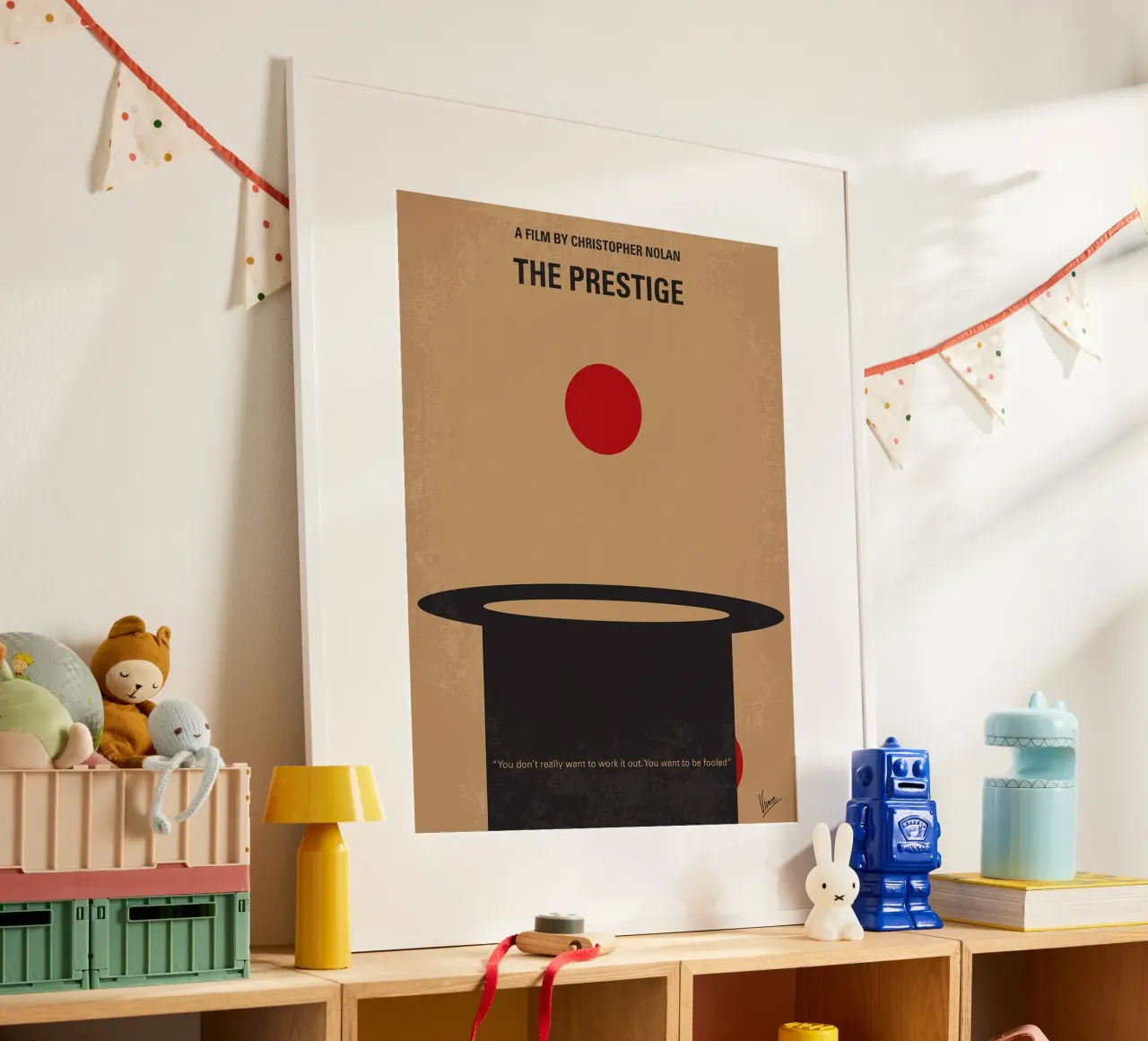 Il Prestigio di Chungkong poster con telaio in alluminio da jammie