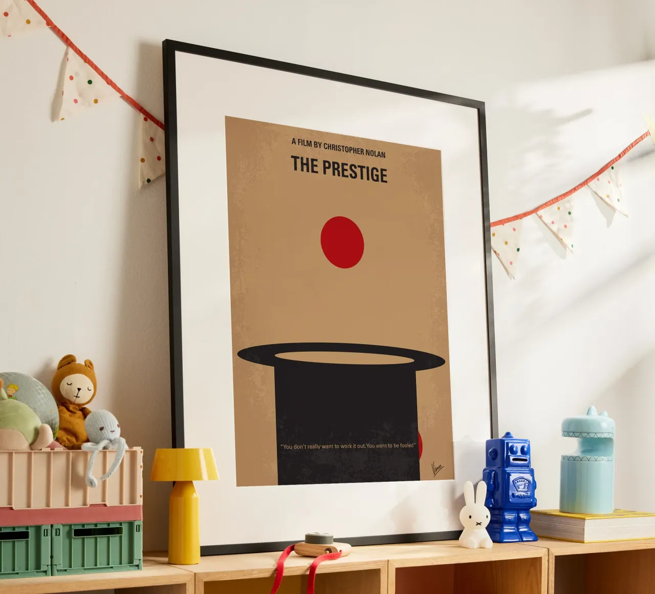 Il Prestigio di Chungkong poster con telaio in alluminio da jammie
