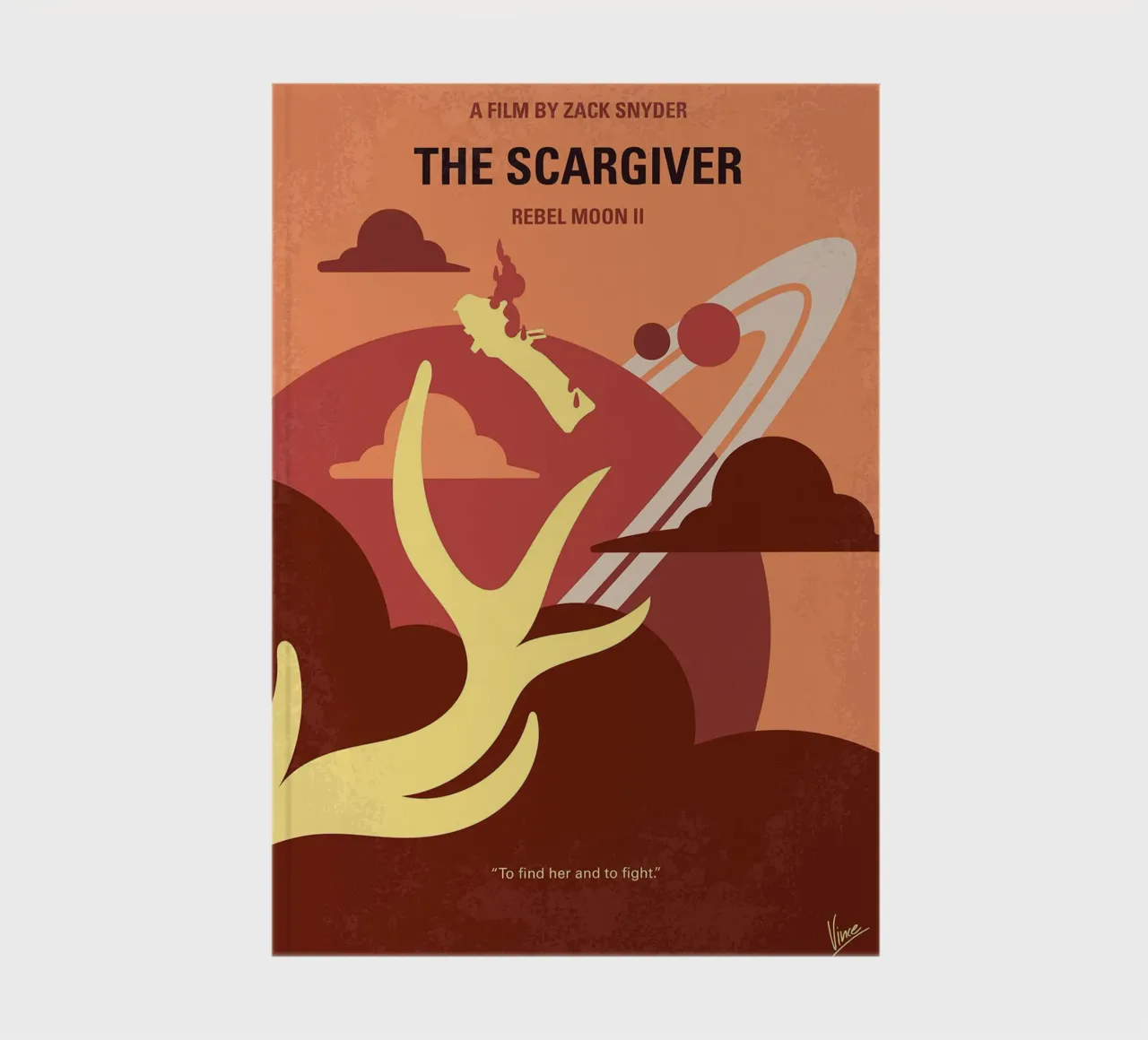 The Scargiver - Rebel Moon II by Chungkong notebook by jammie
