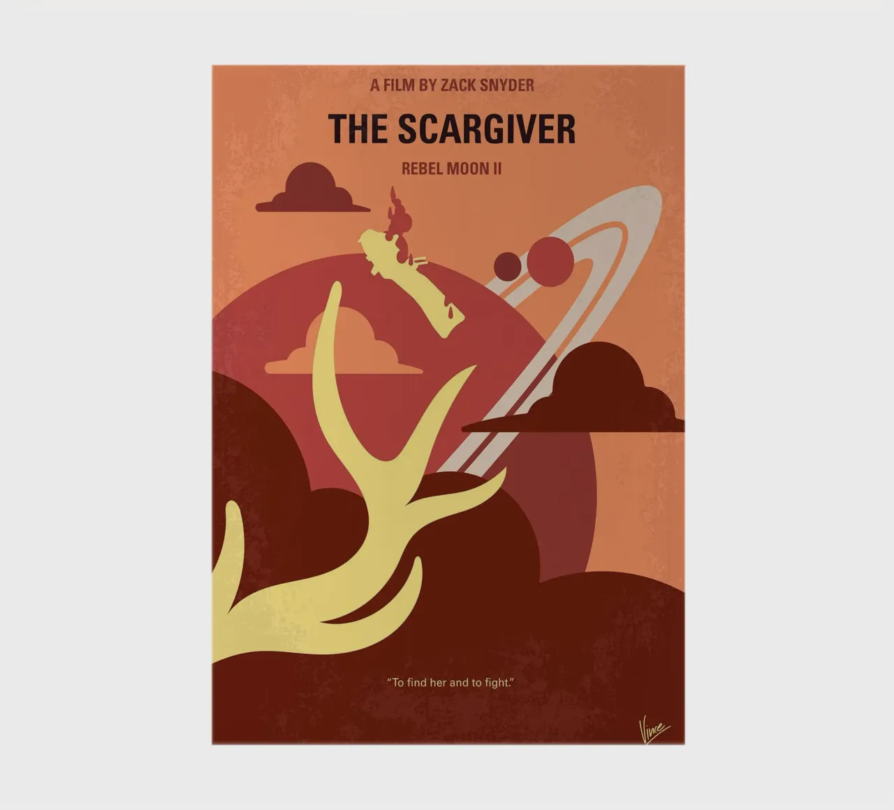The Scargiver - Rebel Moon II by Chungkong notebook by jammie