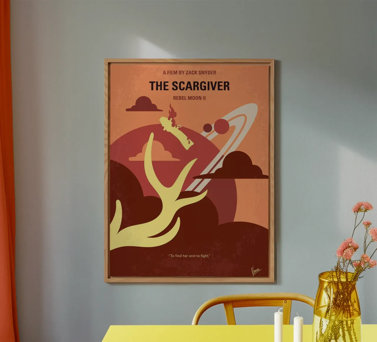 Lo Scargiver - Luna ribelle II di Chungkong alluminio dibond da jammie