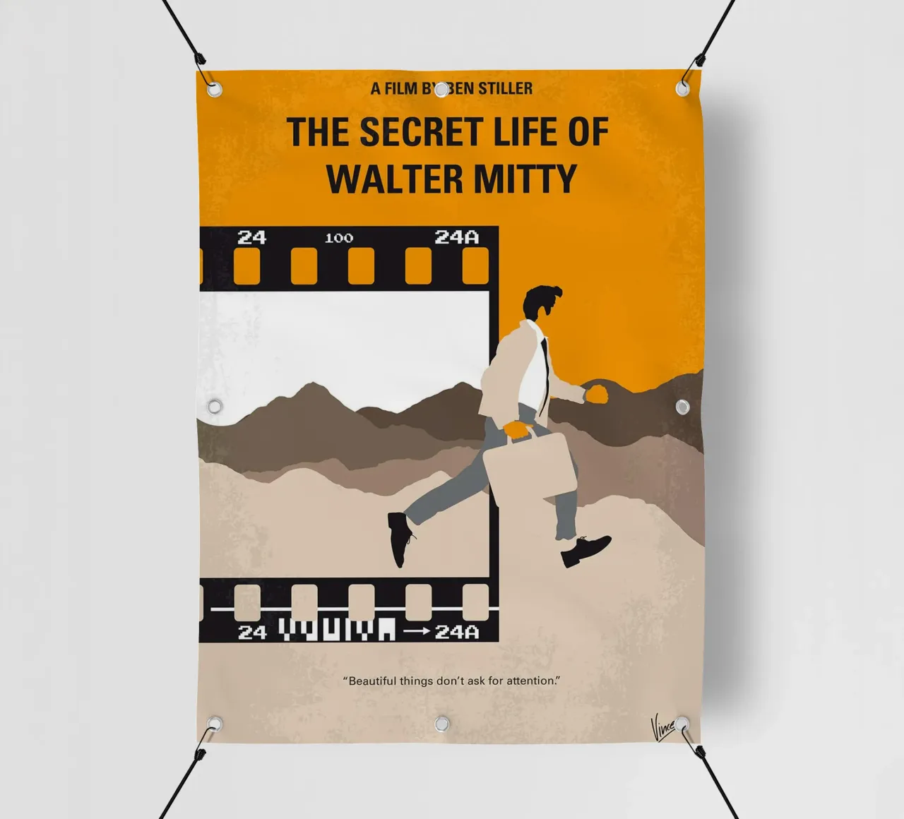 La vita segreta di Walter Mitty di Chungkong telo in pvc da jammie