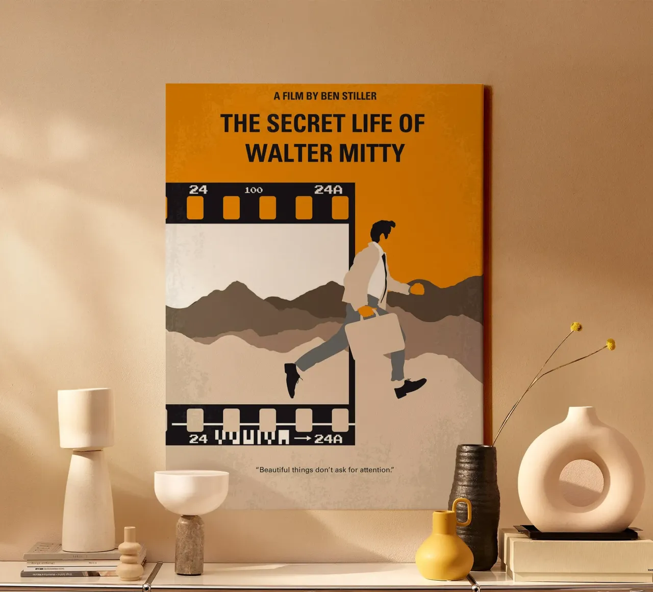 La vie secrète de Walter Mitty par Chungkong toile avec Caisse américaine de jammie