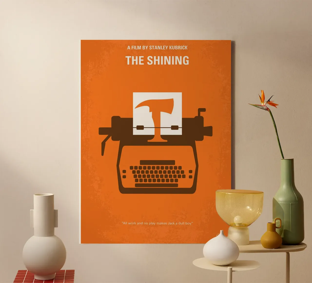 The Shining by Chungkong canvas with Floater frame by jammie