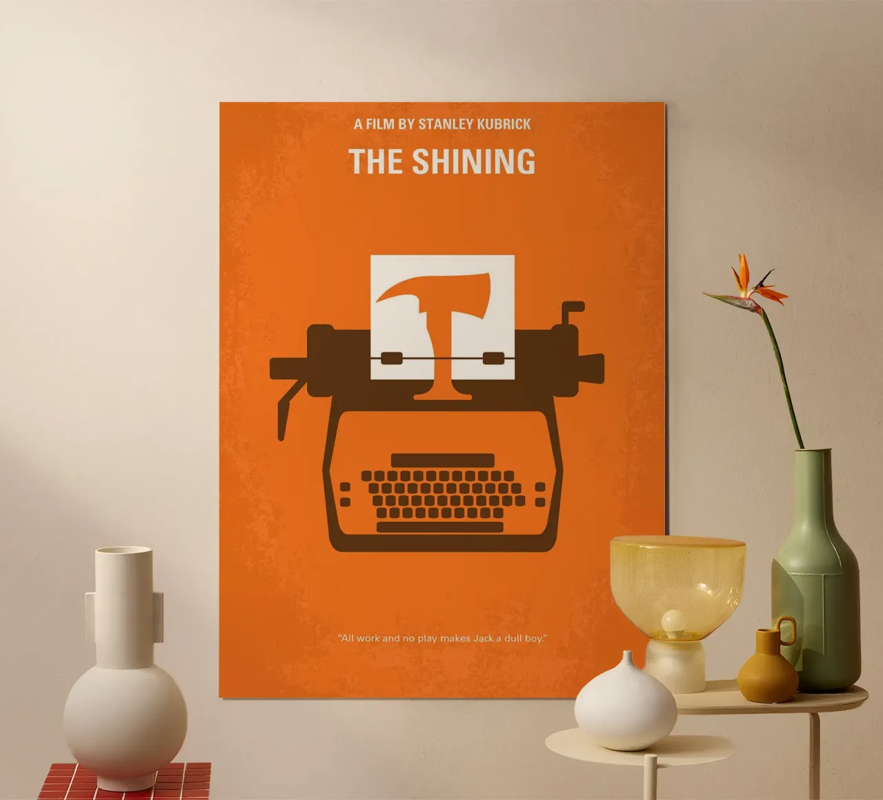 Shining di Chungkong poster con telaio in plastica da jammie