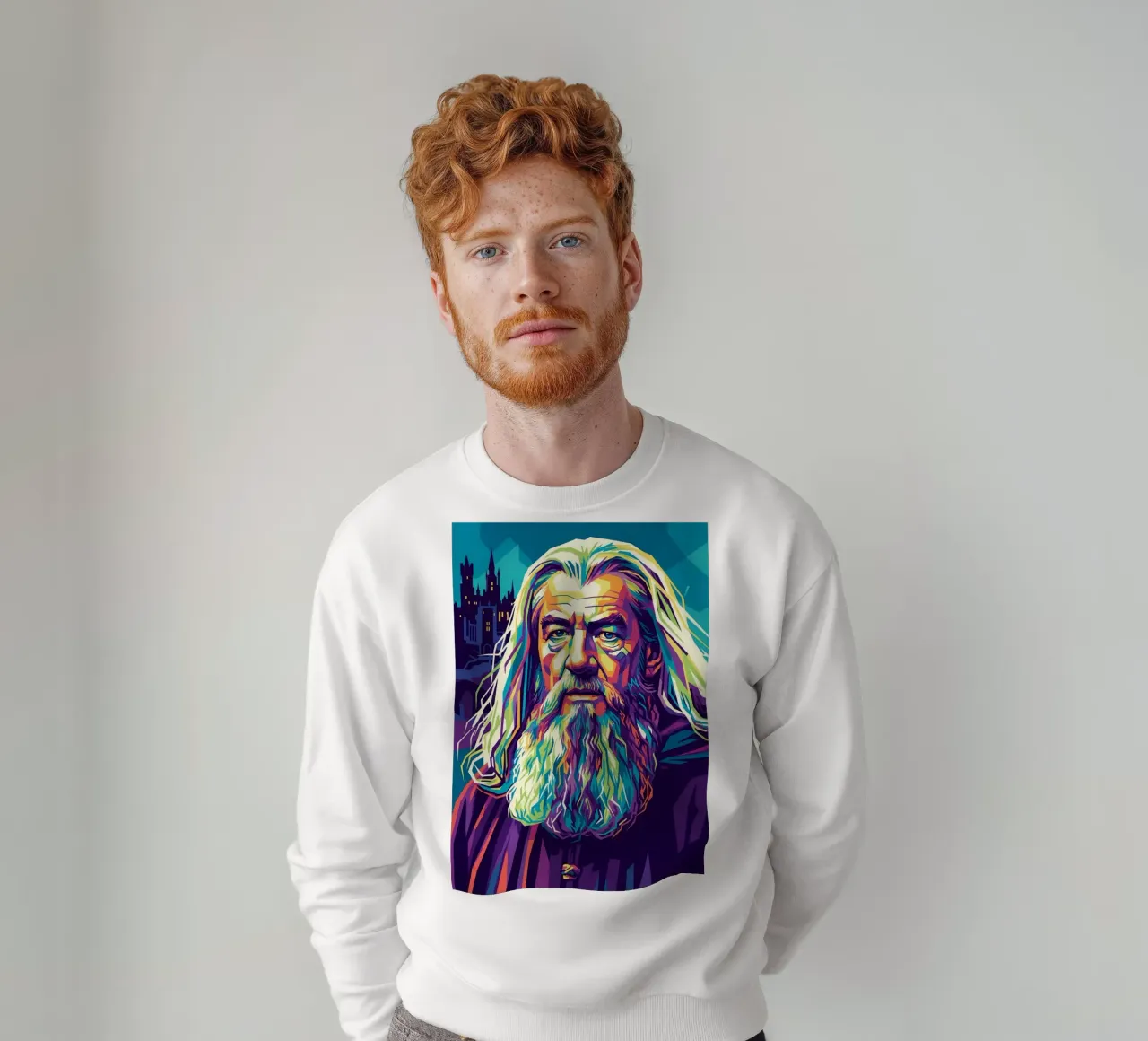 Gandalf - Il Signore degli Anelli felpa da Hantamrata