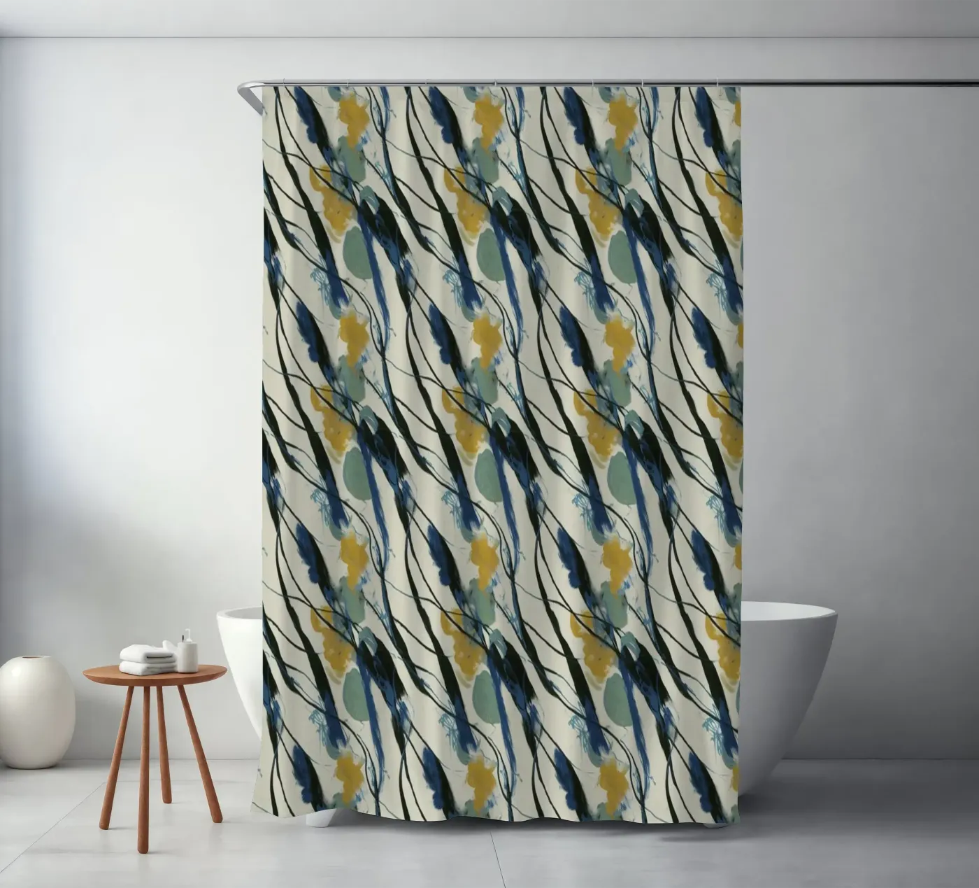 Pattern No 103 douchegordijn van treechild