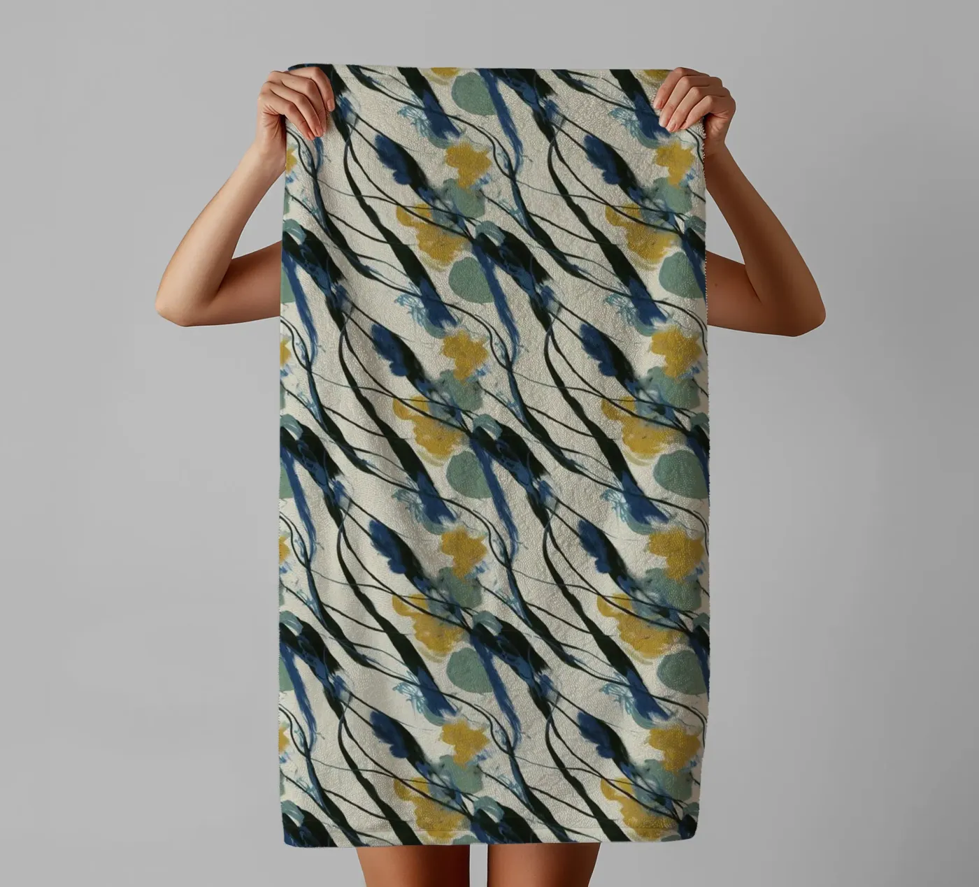 Pattern No 103 badhanddoek van treechild