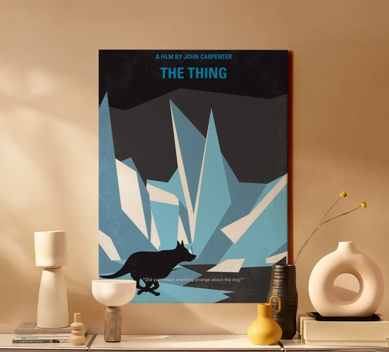 The Thing von Chungkong Leinwand mit Schattenfugenrahmen von jammie