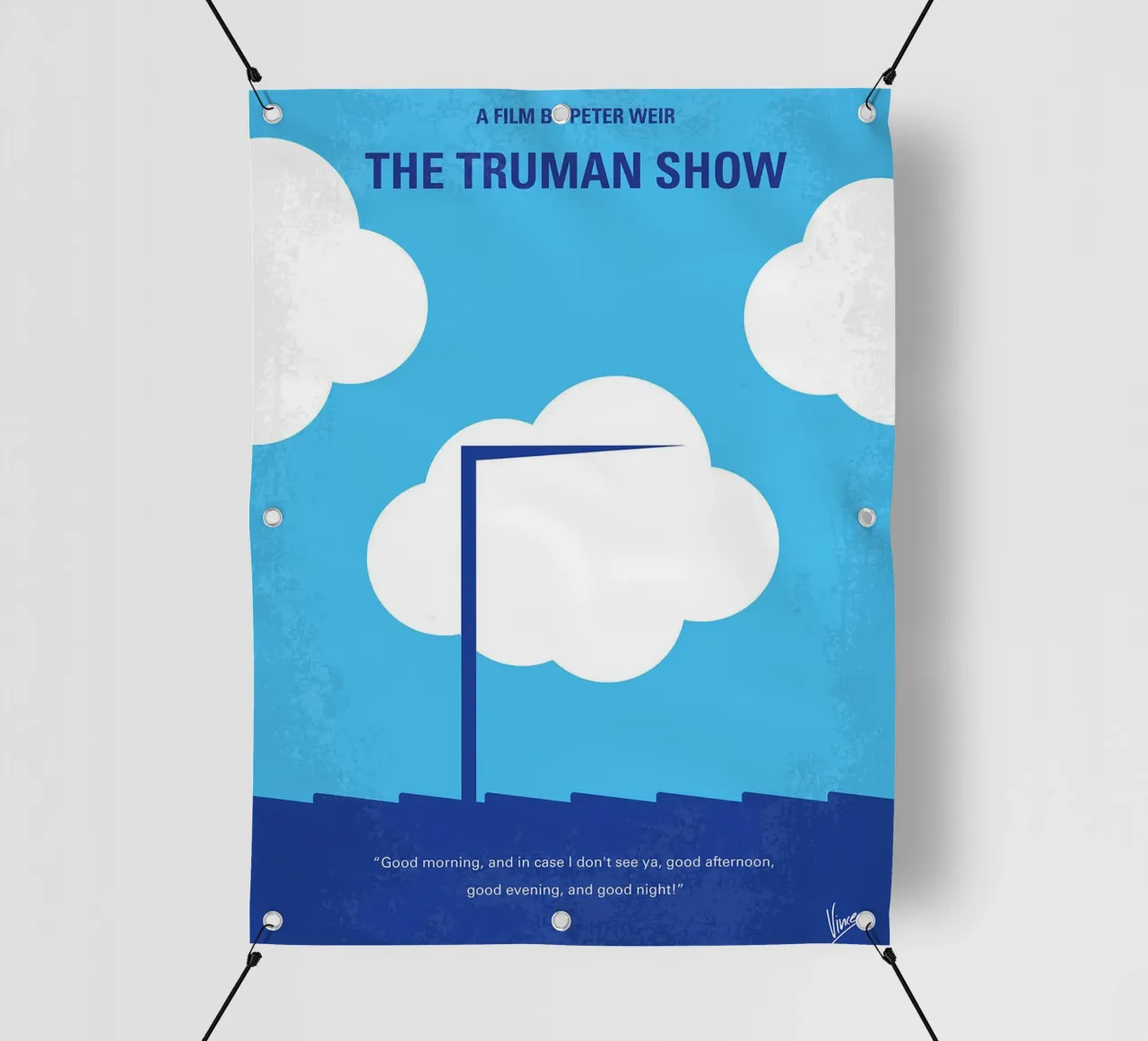 Il Truman Show di Chungkong telo in pvc da jammie