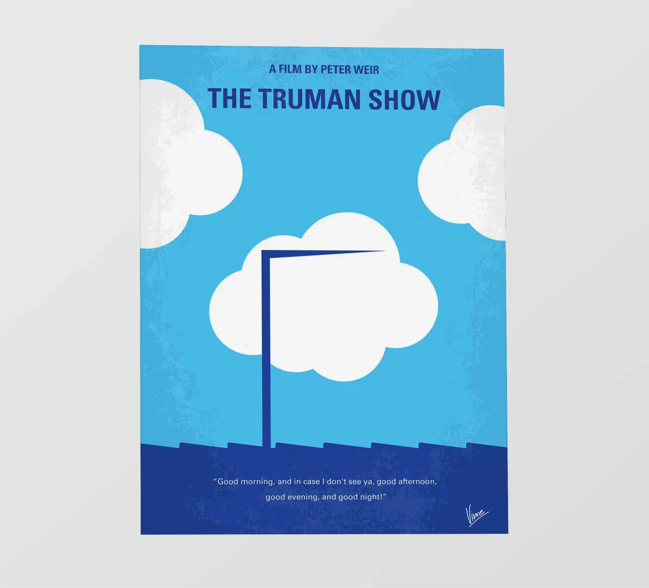Il Truman Show di Chungkong telo in pvc da jammie