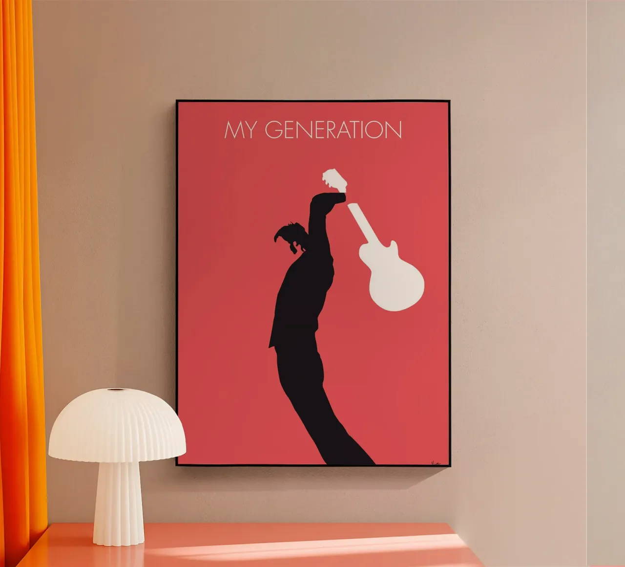 The Who, My Generation di Chungkong plexiglass da jammie
