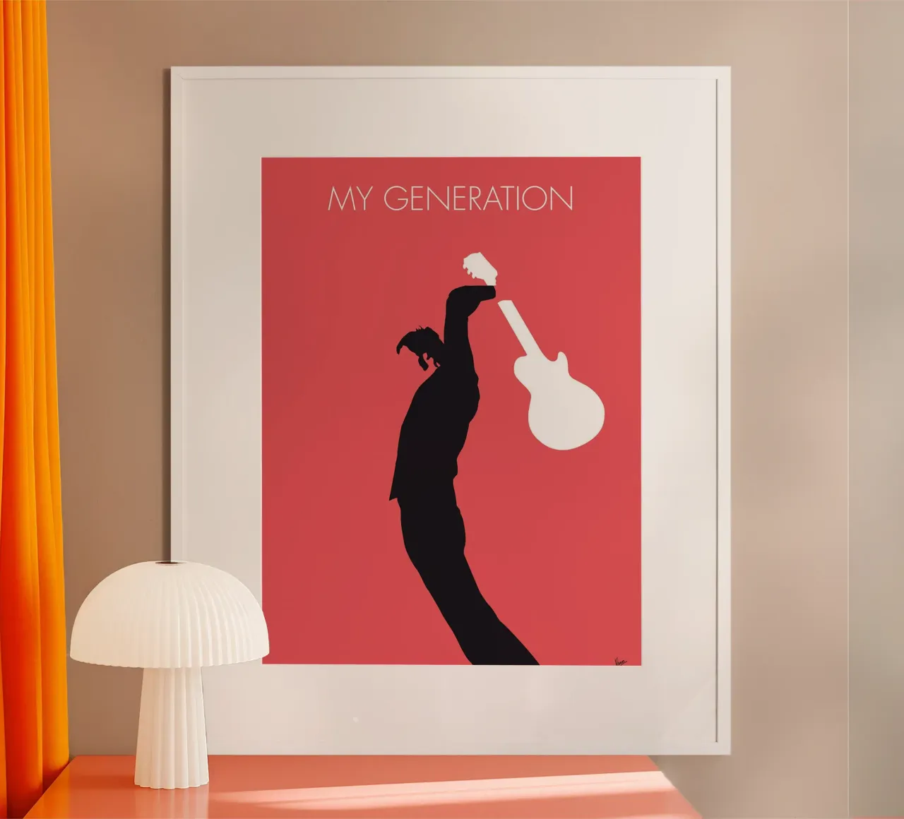 The Who, Mi generación por Chungkong poster de jammie