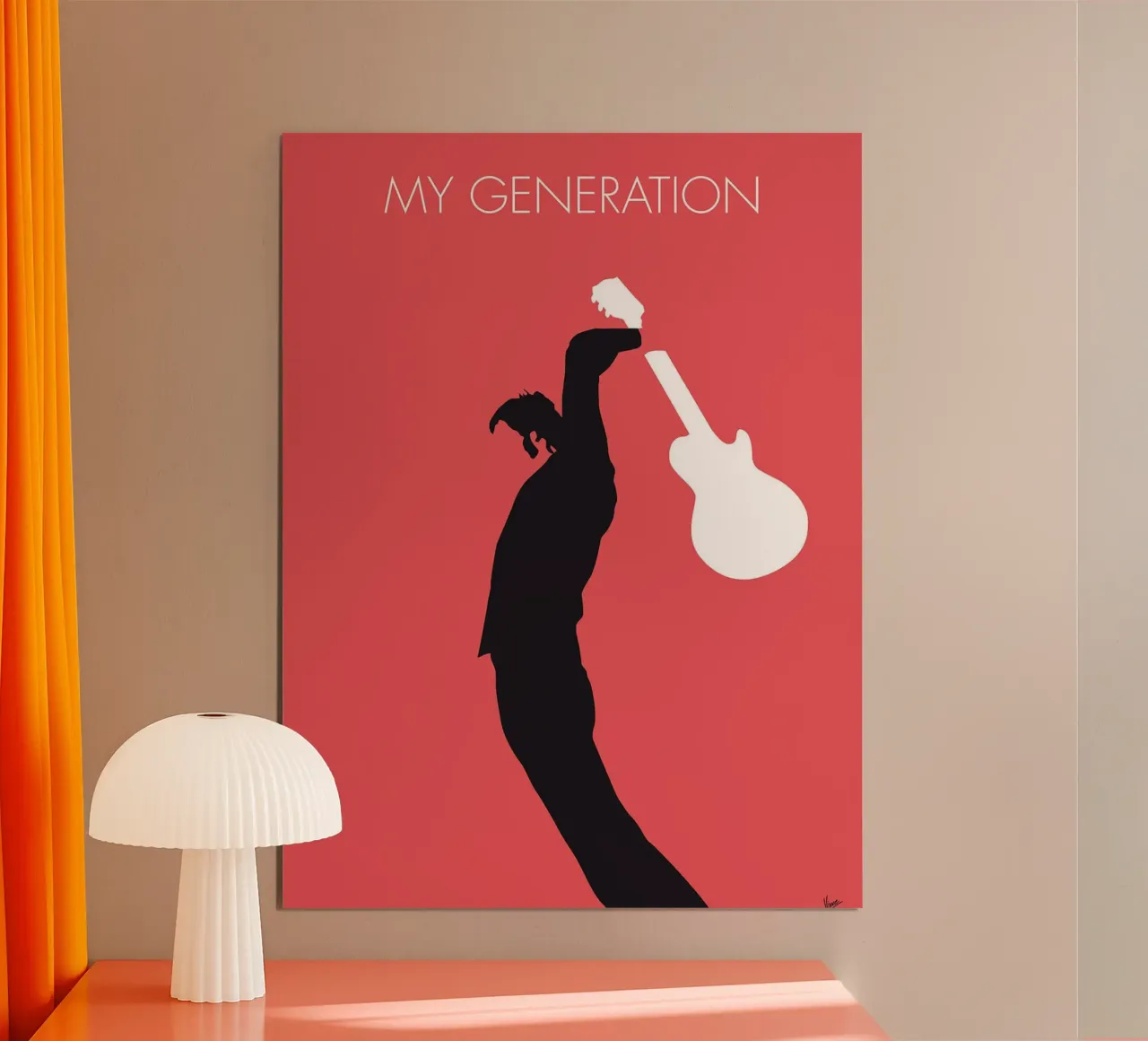 The Who, Mi generación por Chungkong poster de jammie