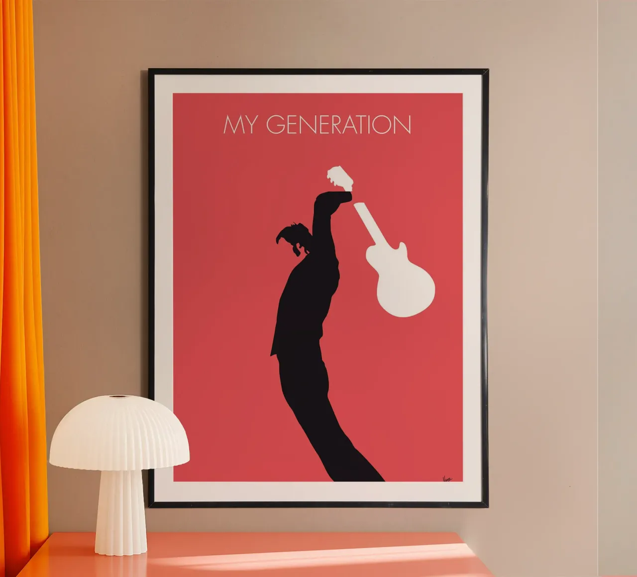 The Who, Mi generación por Chungkong poster de jammie
