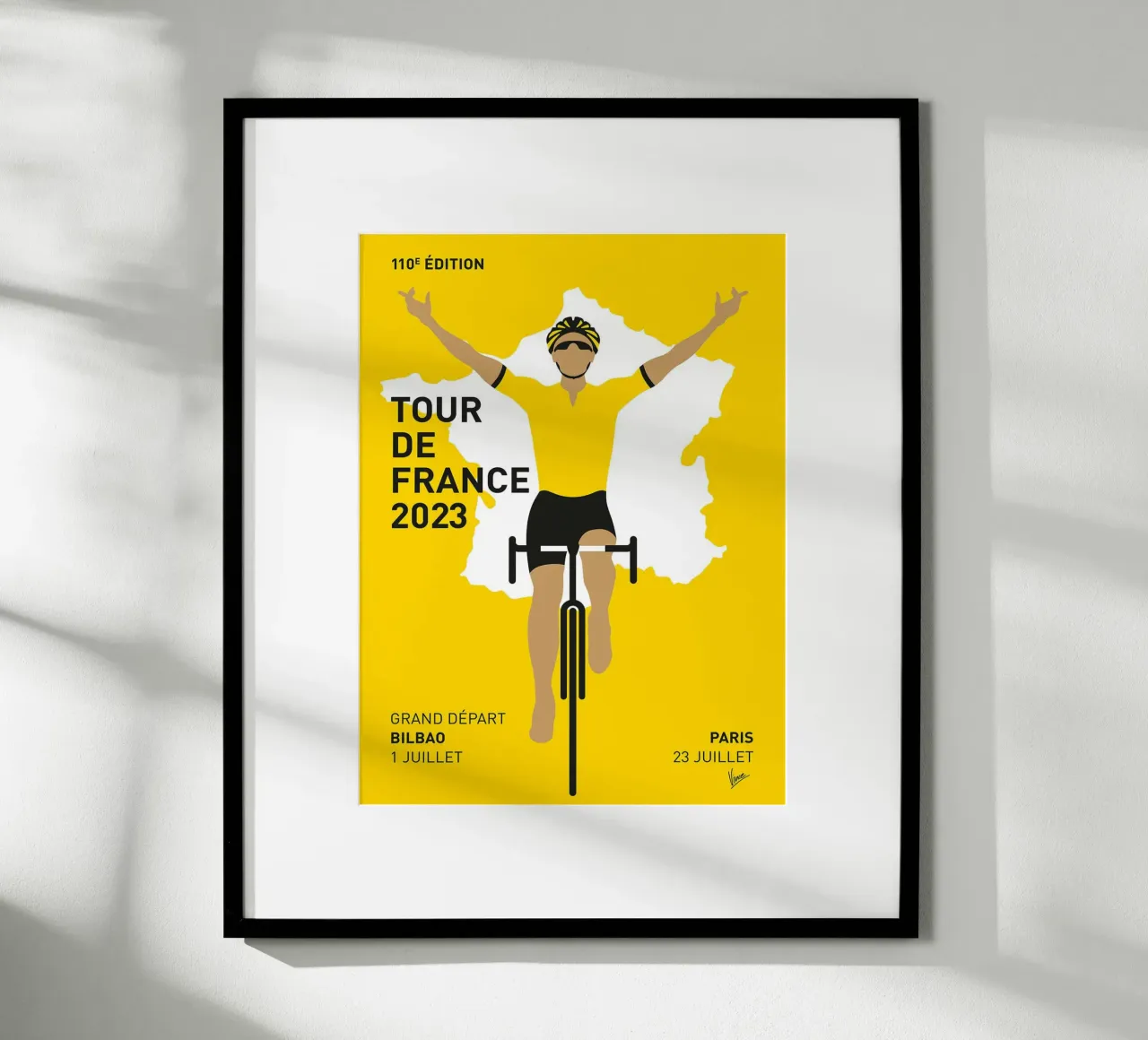Tour de Francia 2023 de Chungkong poster de jammie