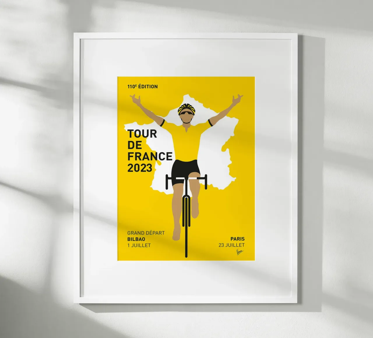 Tour de Francia 2023 de Chungkong poster de jammie