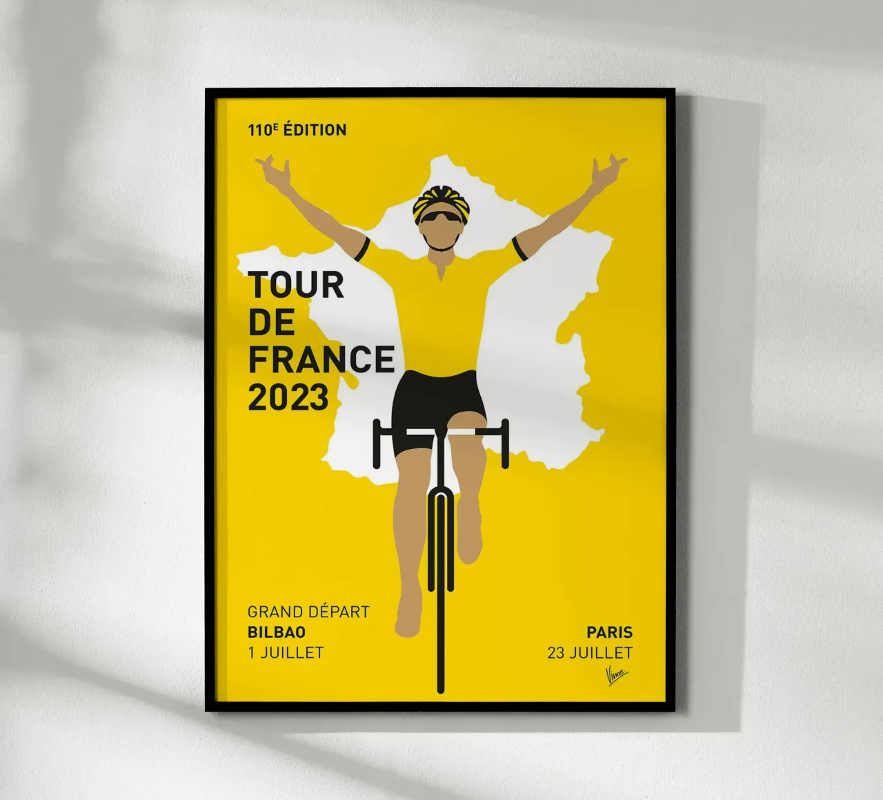 Tour de Francia 2023 de Chungkong poster de jammie
