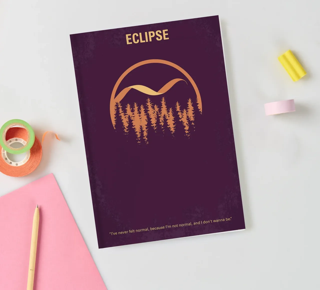 Twilight - Eclipse by Chungkong notebook by jammie