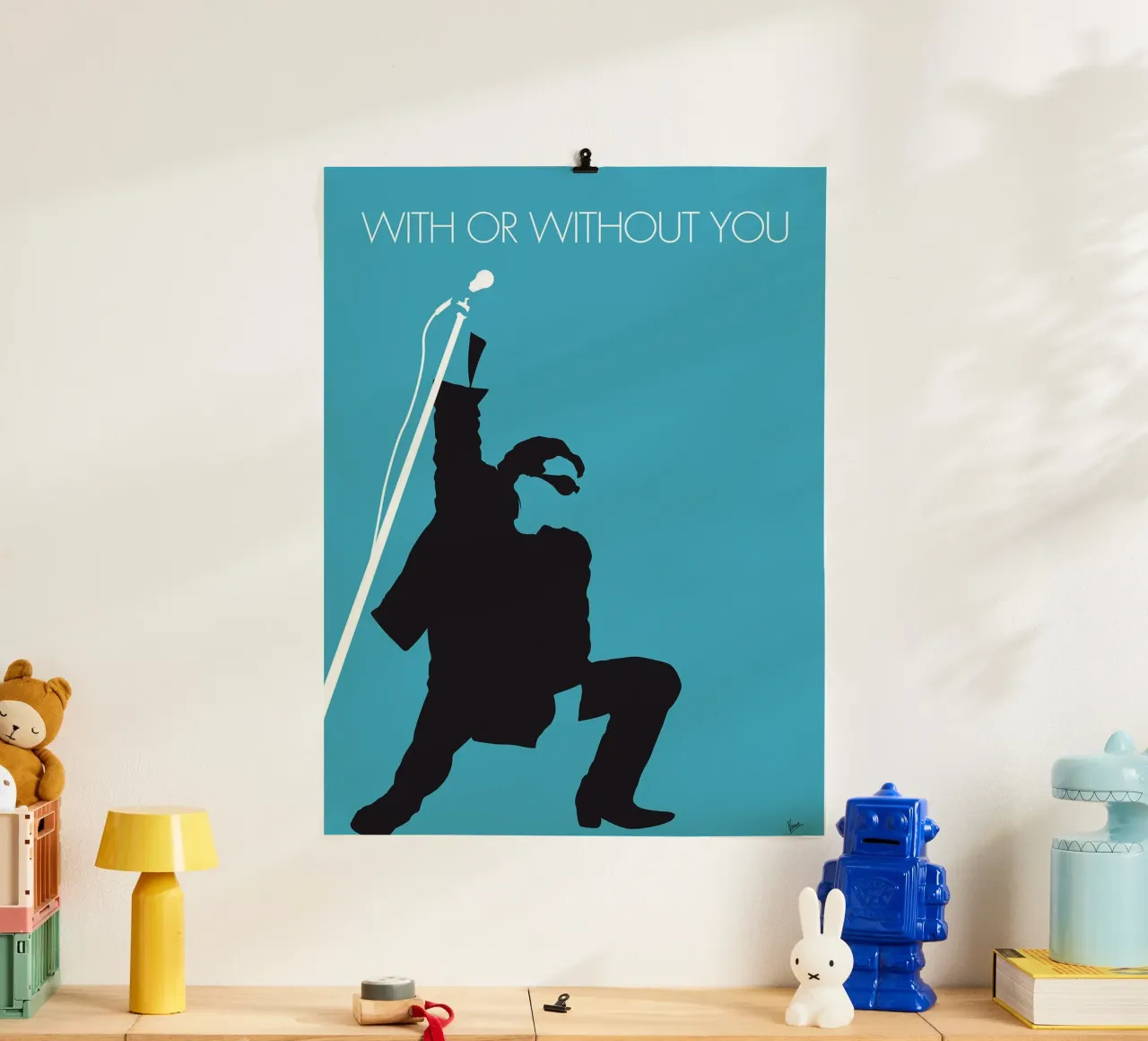 U2 - Con o sin ti de Chungkong poster de jammie