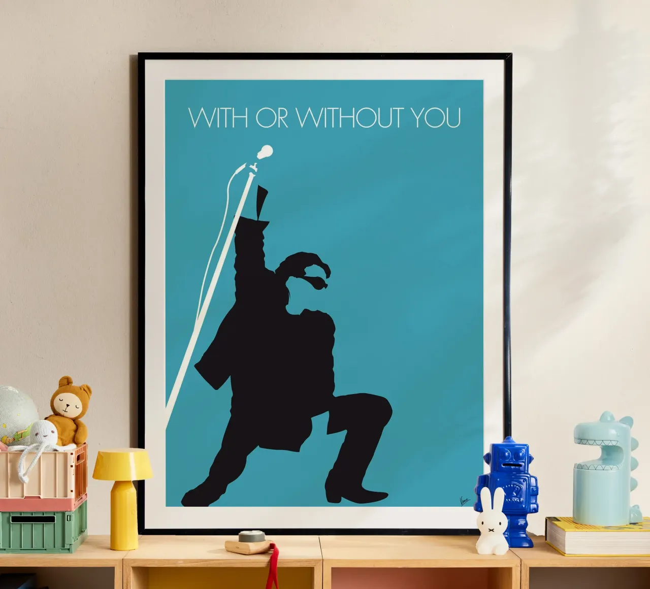 U2 - Con o sin ti de Chungkong poster de jammie