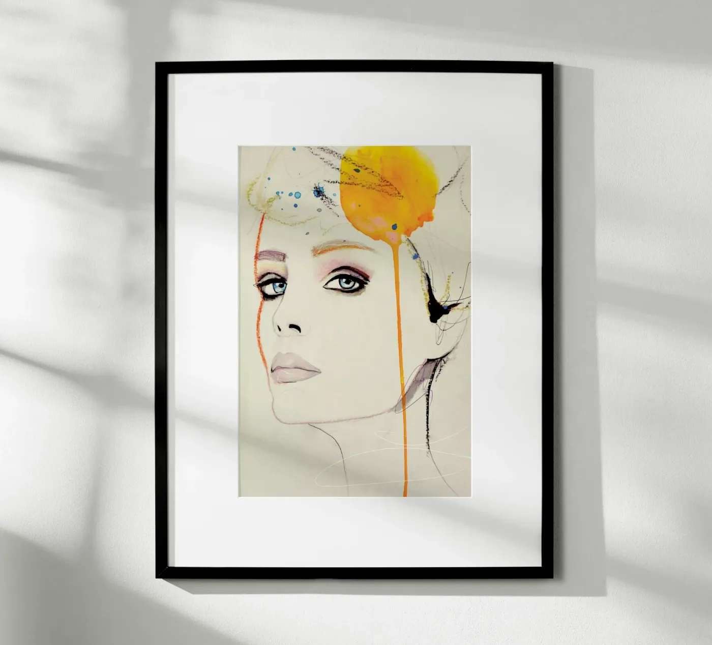 Orchid poster by Leigh Viner