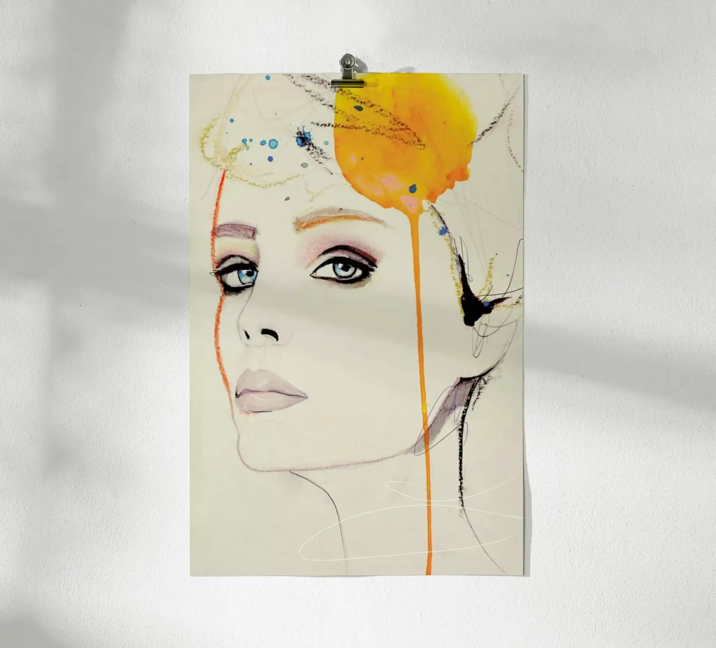 Orchid poster by Leigh Viner