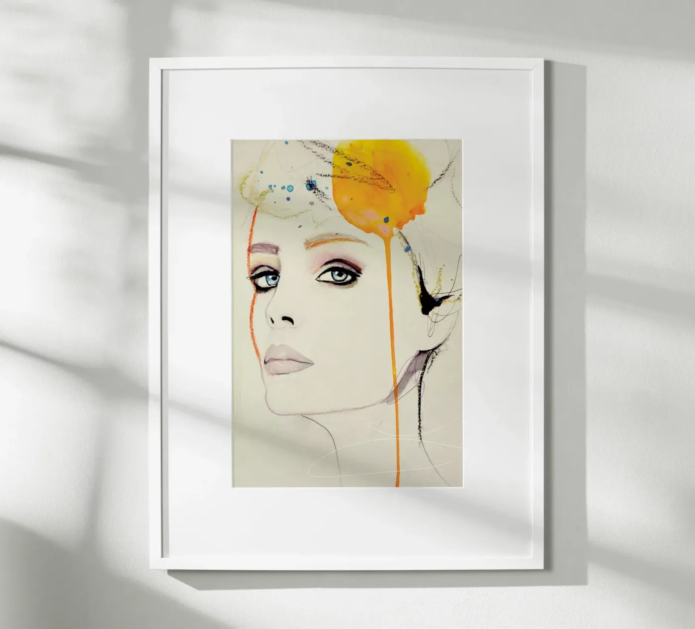 Orchid poster by Leigh Viner