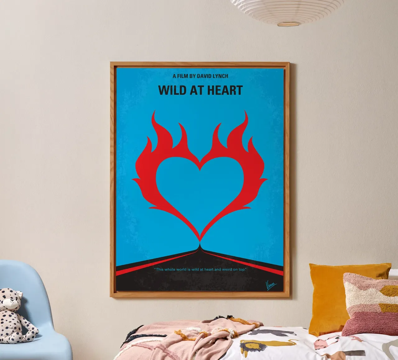 Wild At Heart di Chungkong alluminio dibond da jammie