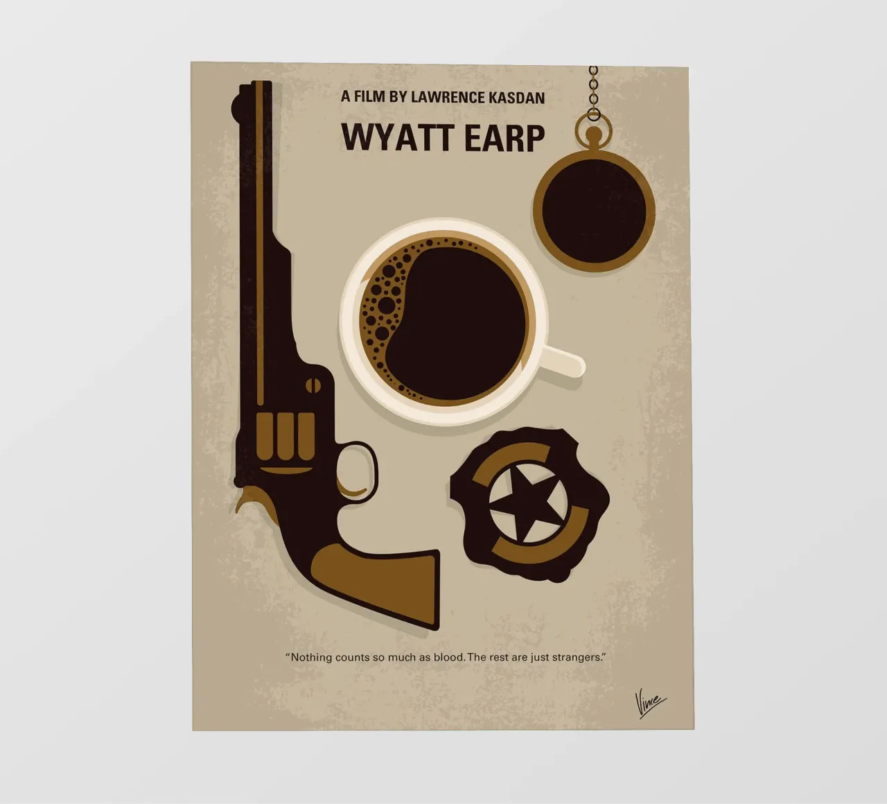 Wyatt Earp di Chungkong telo in pvc da jammie