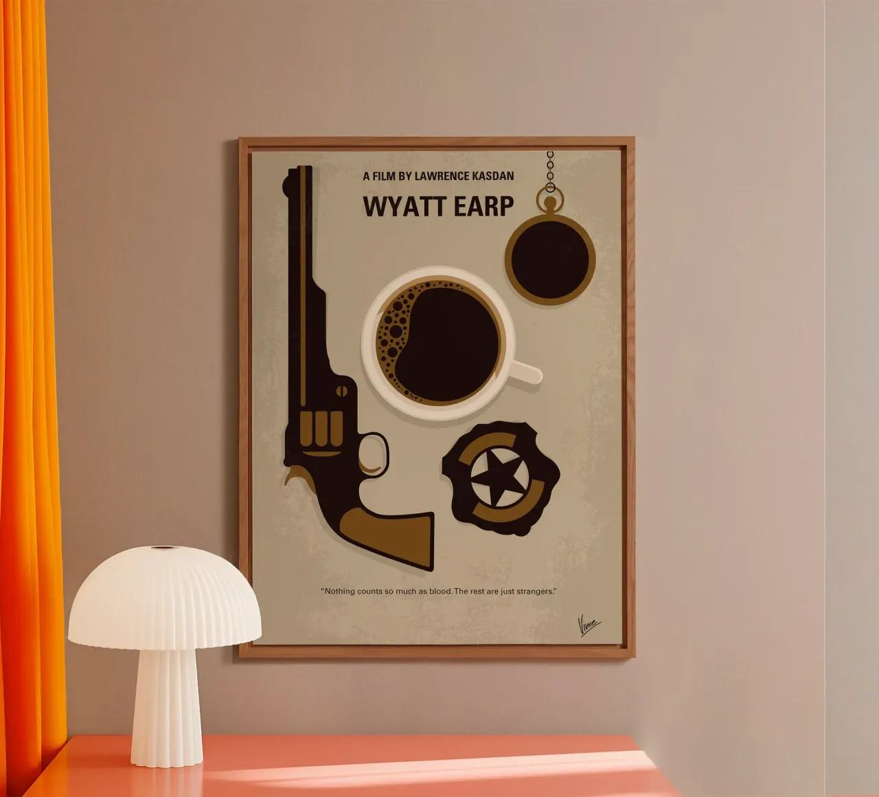 Wyatt Earp di Chungkong alluminio dibond da jammie
