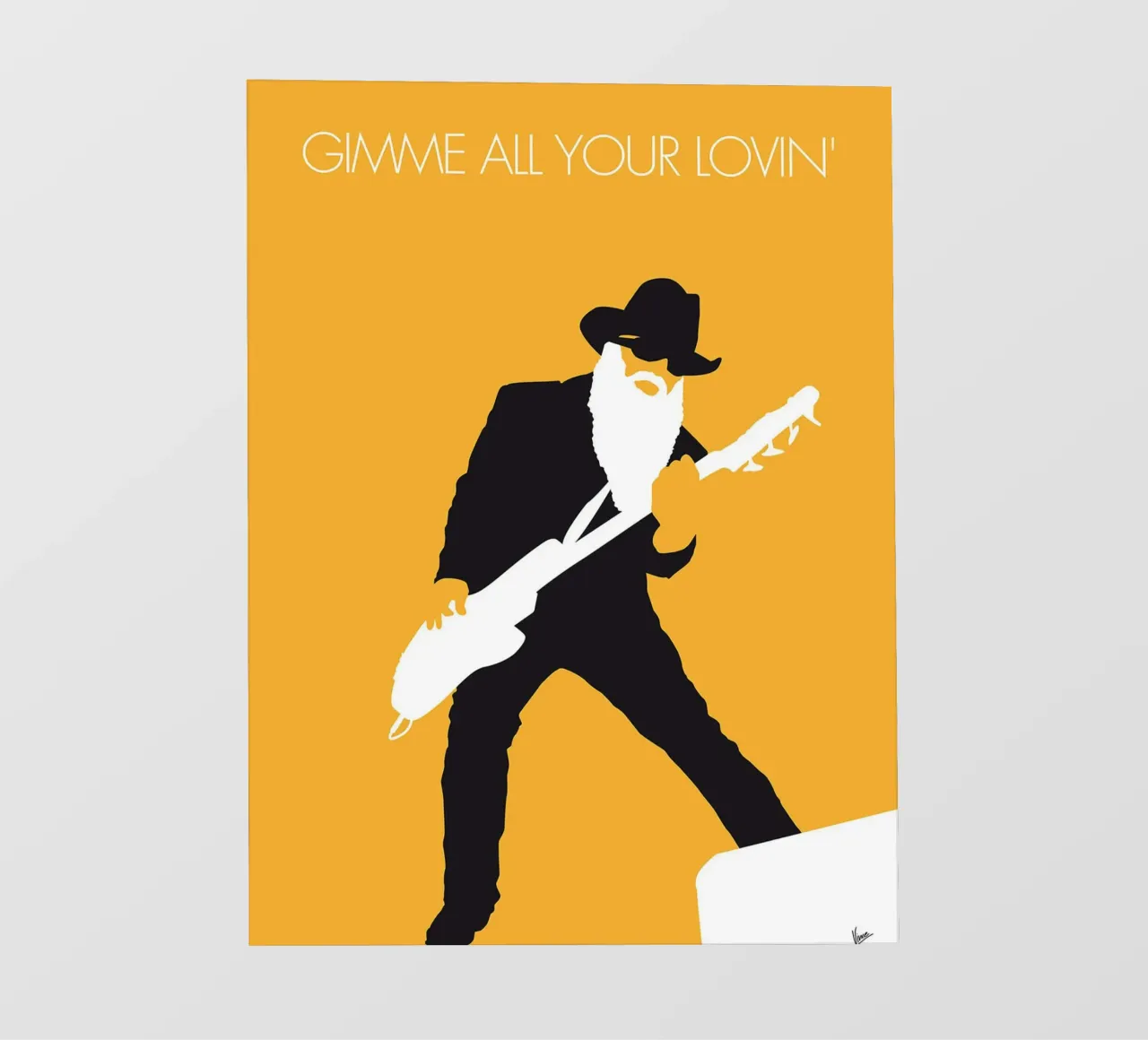 ZZ Top - Gimme All Your Lovin' di Chungkong pellicola backlit da jammie