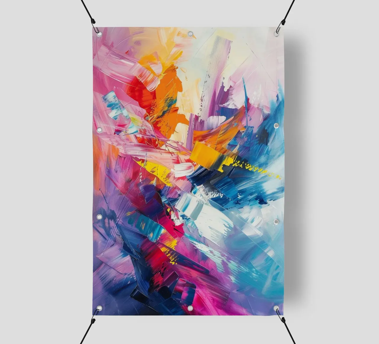 Whispers of Color telo in pvc da Mosaic Dialogue