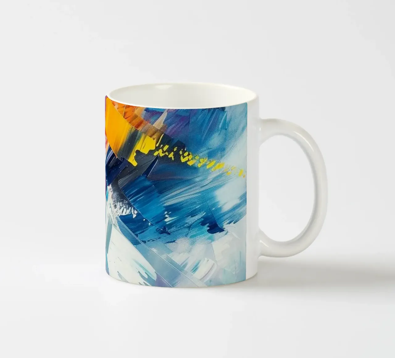 Whispers of Color tazza in ceramica da Mosaic Dialogue